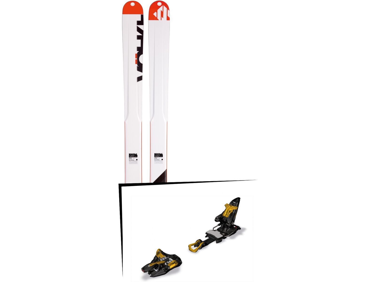 Set: Völkl V-Werks Katana 2017 + Marker Kingpin 10 (1289301) | Bild 1