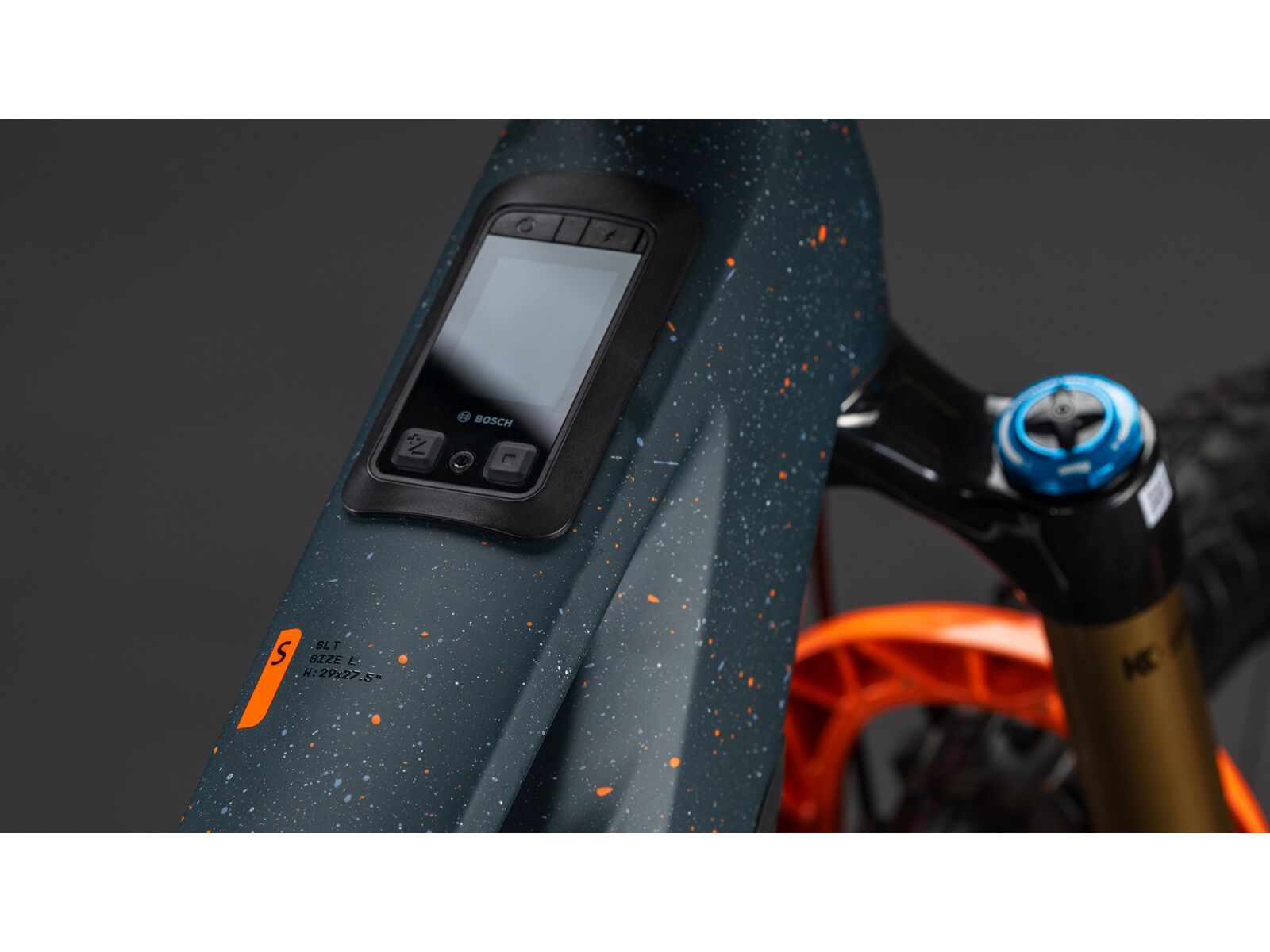 Cube Stereo Hybrid One77 HPC SLT 800, galaxy´n´orange | Bild 4