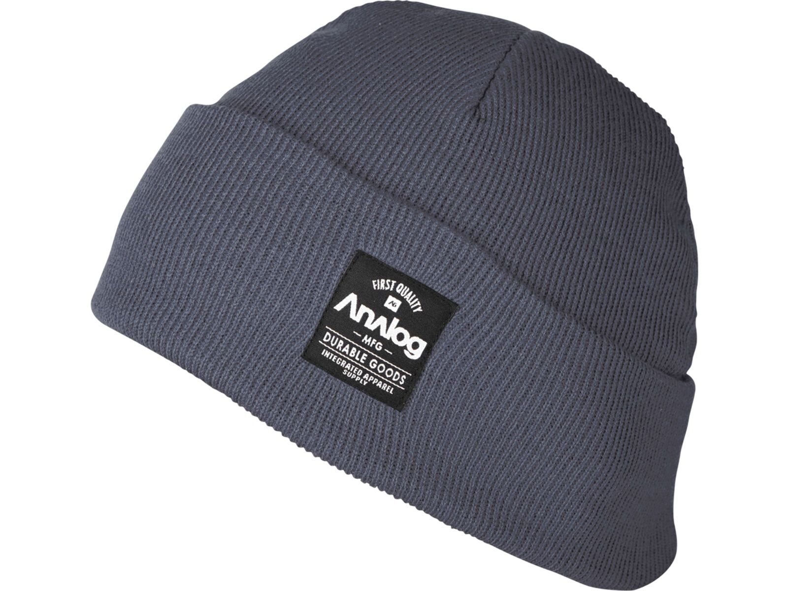 Analog Service Beanie Gray Skies Heather Biker Boarderde 1252