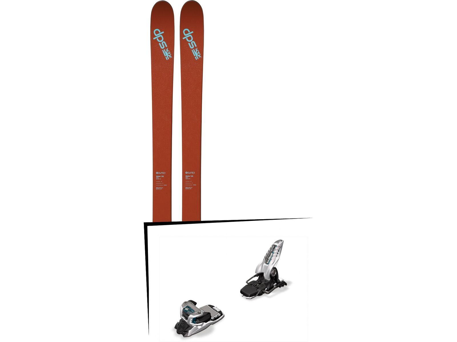 DPS Skis Set: Wailer 105 Pure3 2016 + Marker Griffon 13 | Bild 1