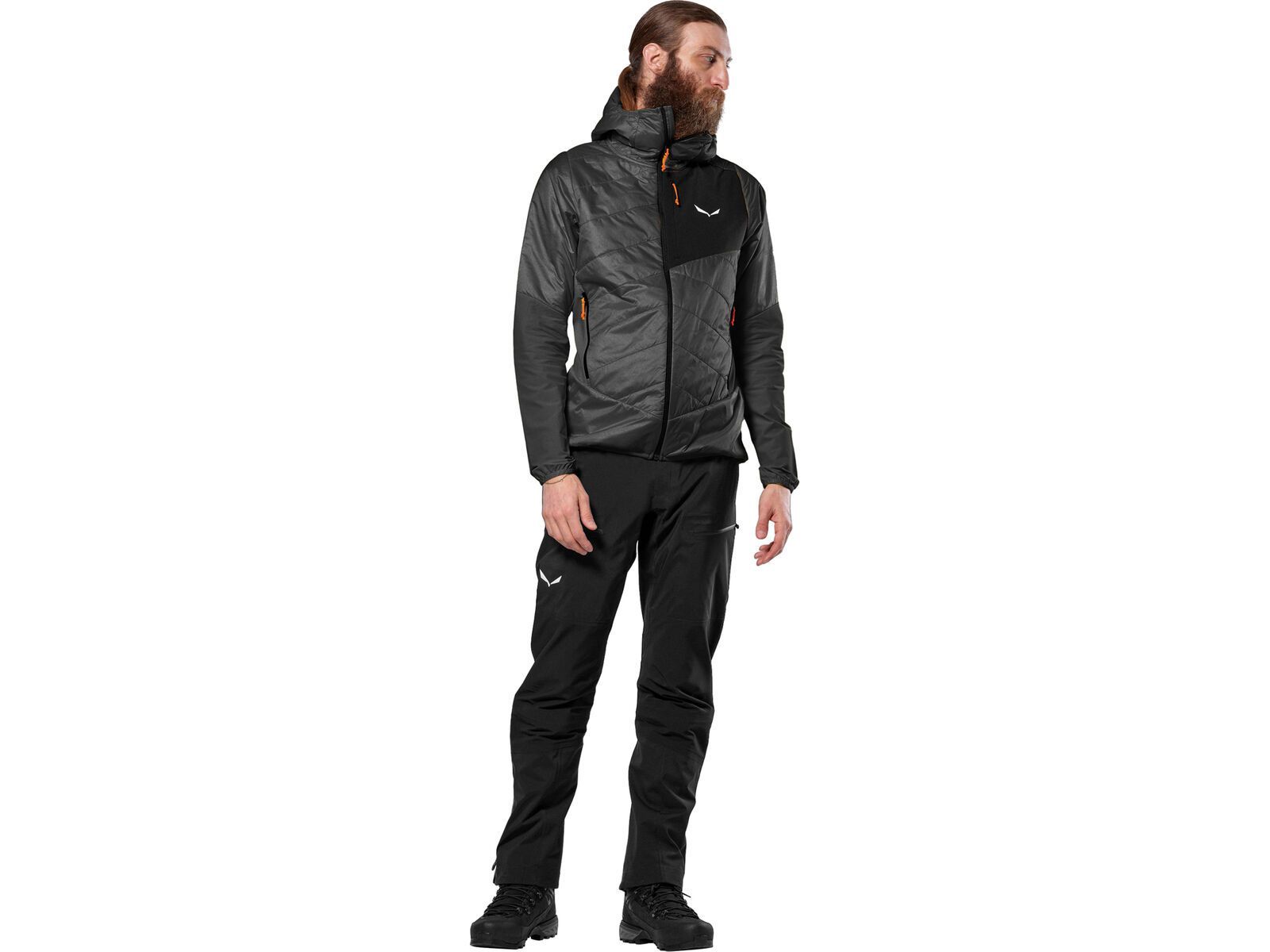 Salewa Ortles Hybrid TirolWool Responsive Jacke Herren, black out | Bild 4