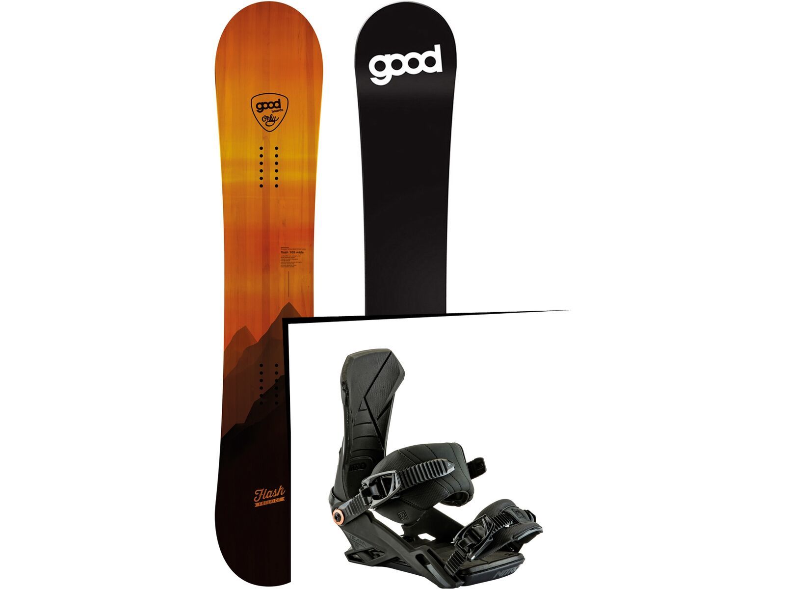Set: goodboards Flash 2017 + Nitro Team (1691157S) | Bild 1