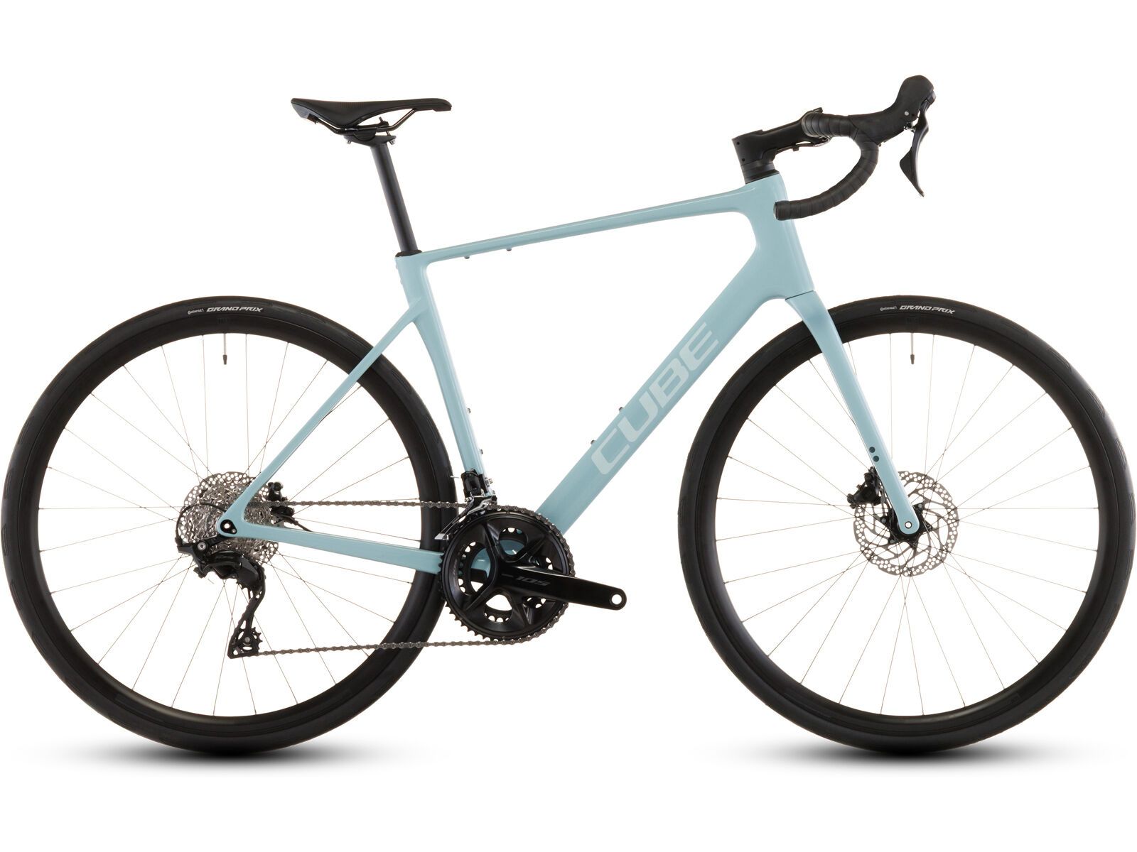 Cube Attain C:62 Race, skylightblue´n´cyan | Bild 1