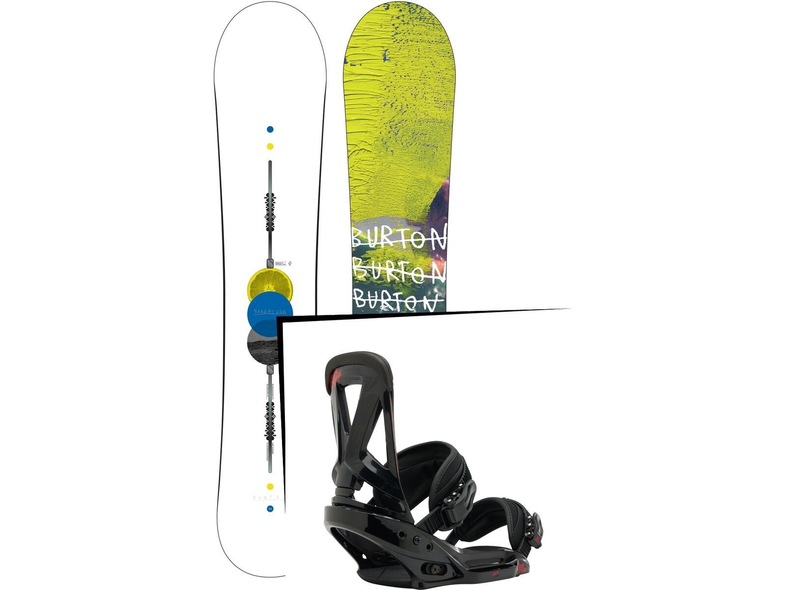 Burton Set: Barracuda 2016 + Burton Custom EST | Bild 1