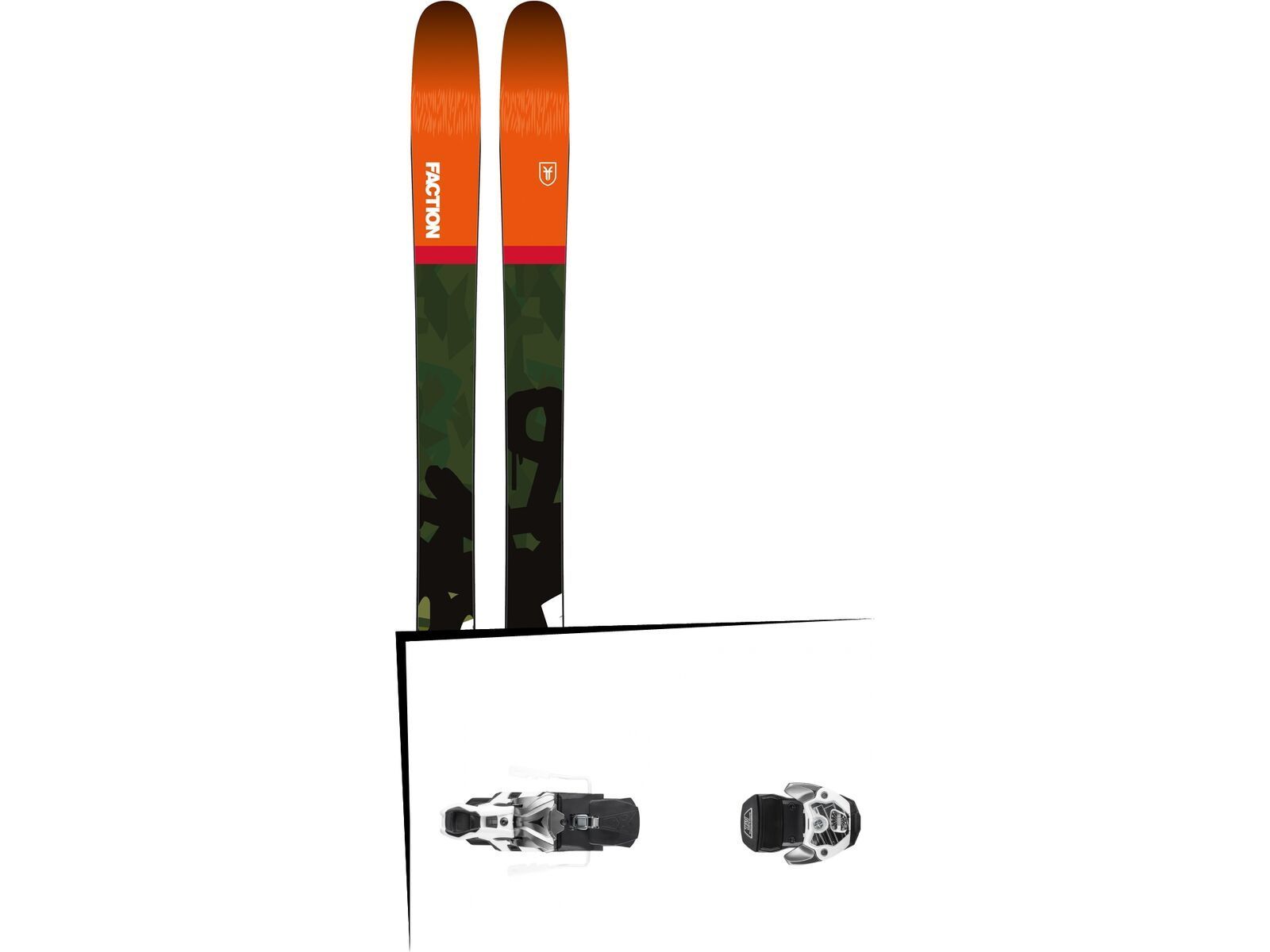 Set: Faction Prodigy 4.0 2018 + Atomic Warden MNC 13 gun metal/white | Bild 1