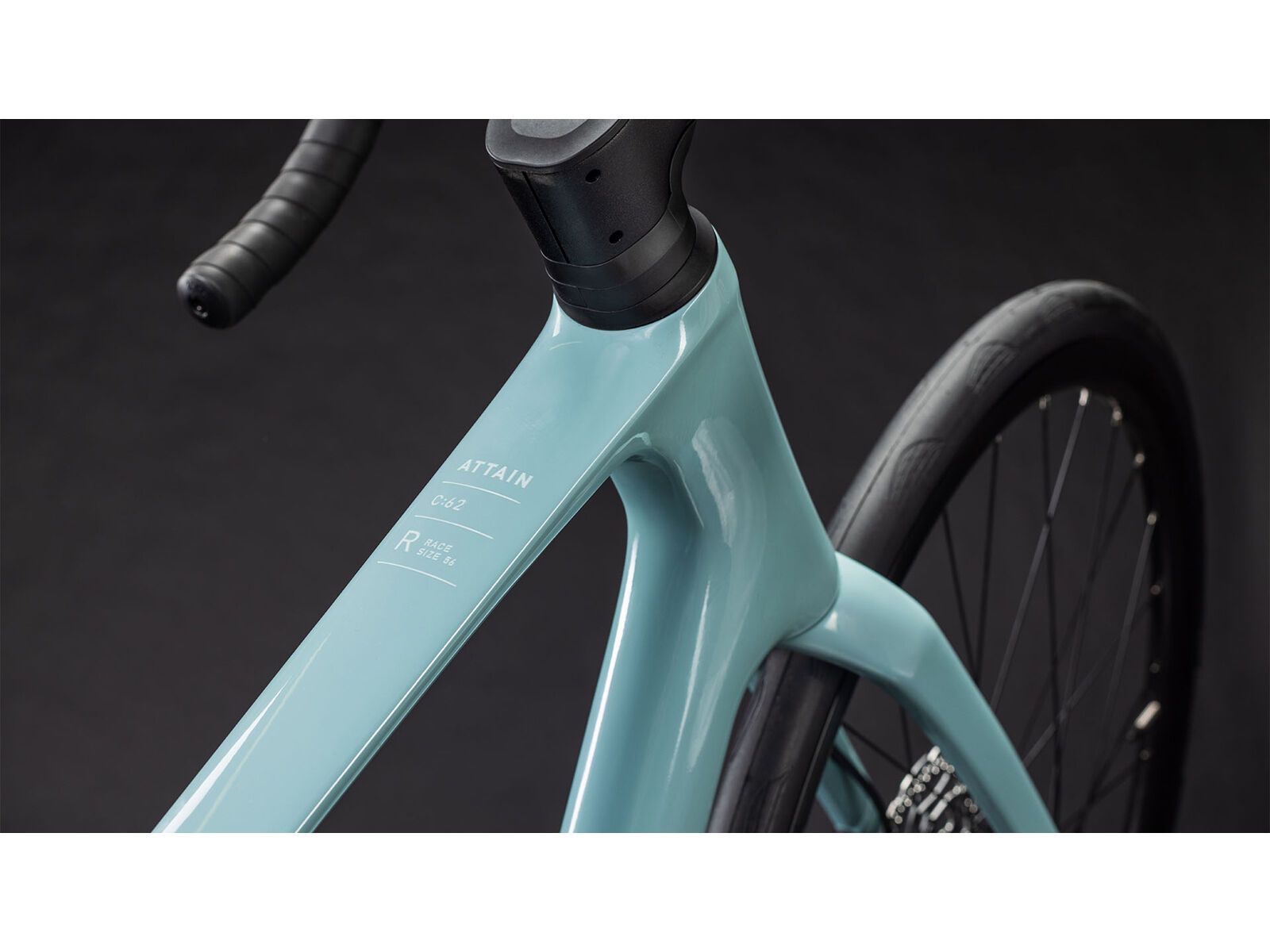 Cube Attain C:62 Race, skylightblue´n´cyan | Bild 3