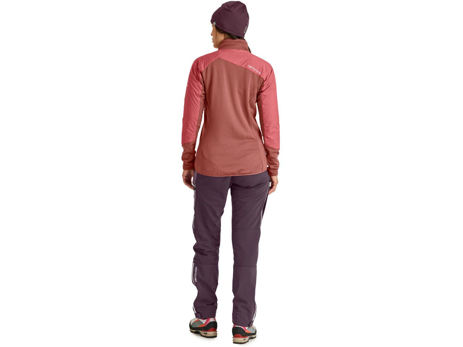 Ortovox Westalpen Swisswool Hybrid Jacket W, wild rose | Bild 4