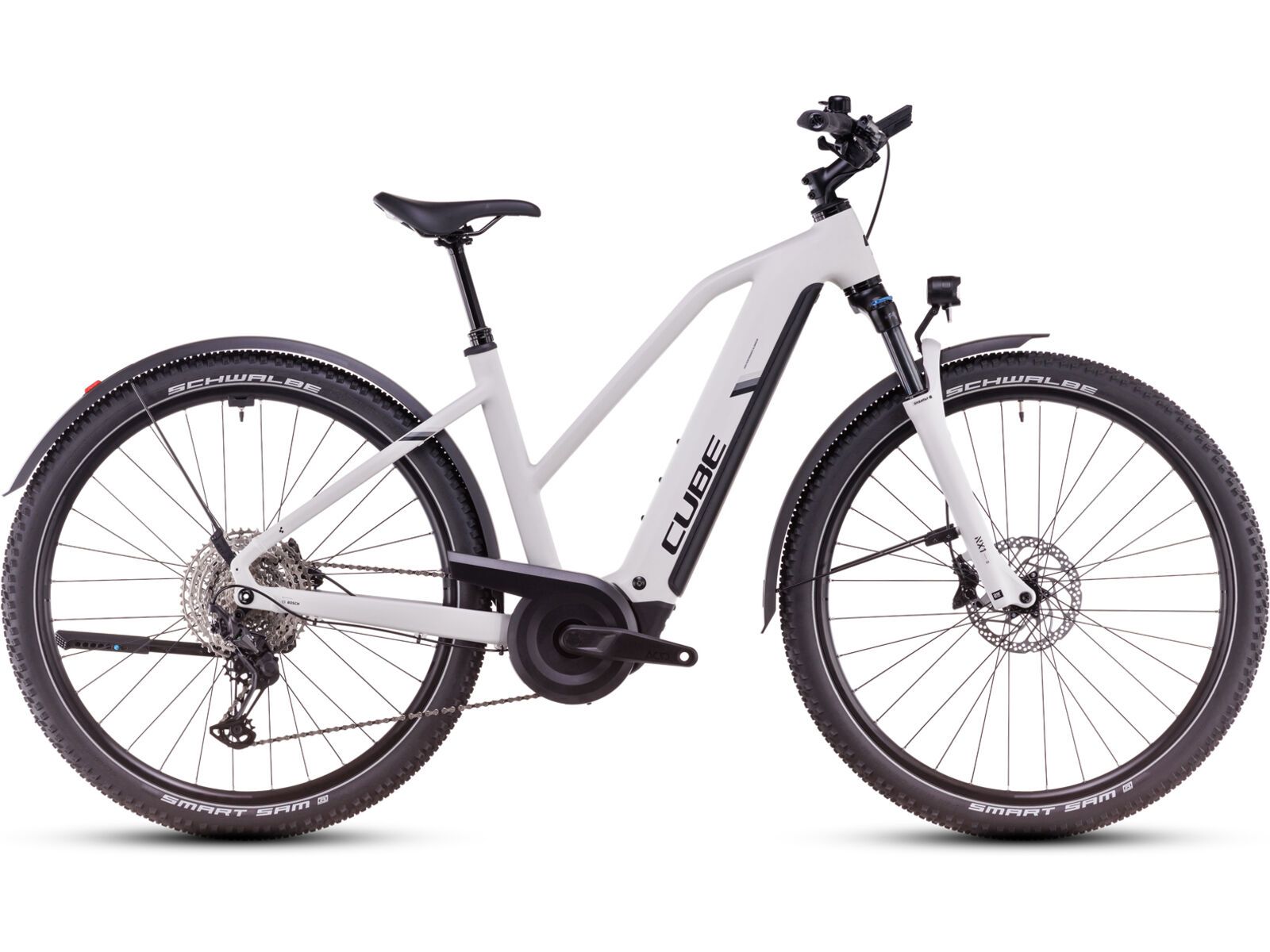 Cube Nuride Hybrid EXC 800 Allroad Trapeze, cotton´n´silver | Bild 1