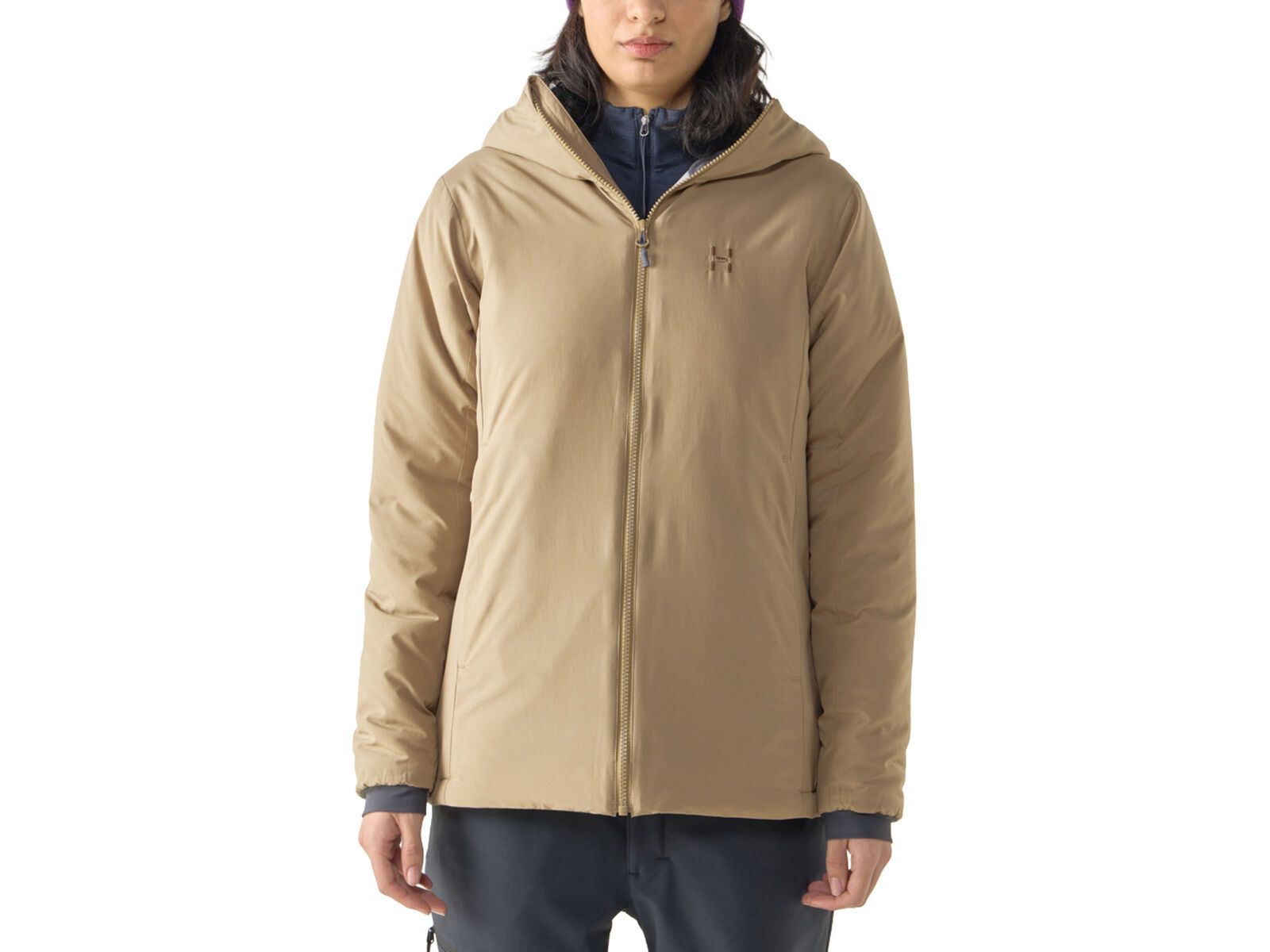 Haglöfs MIMIC Alert Hood Women, oak brown | Bild 3