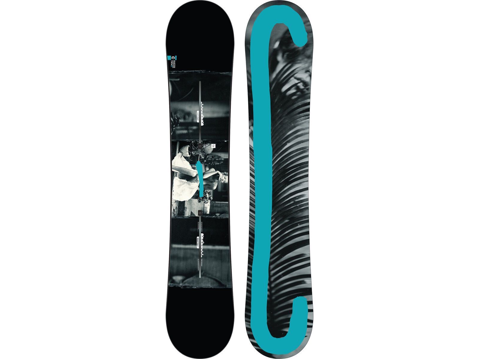 Set: Burton Custom Twin 2017 + Flow NX2 Hybrid (1513127S) | Bild 2