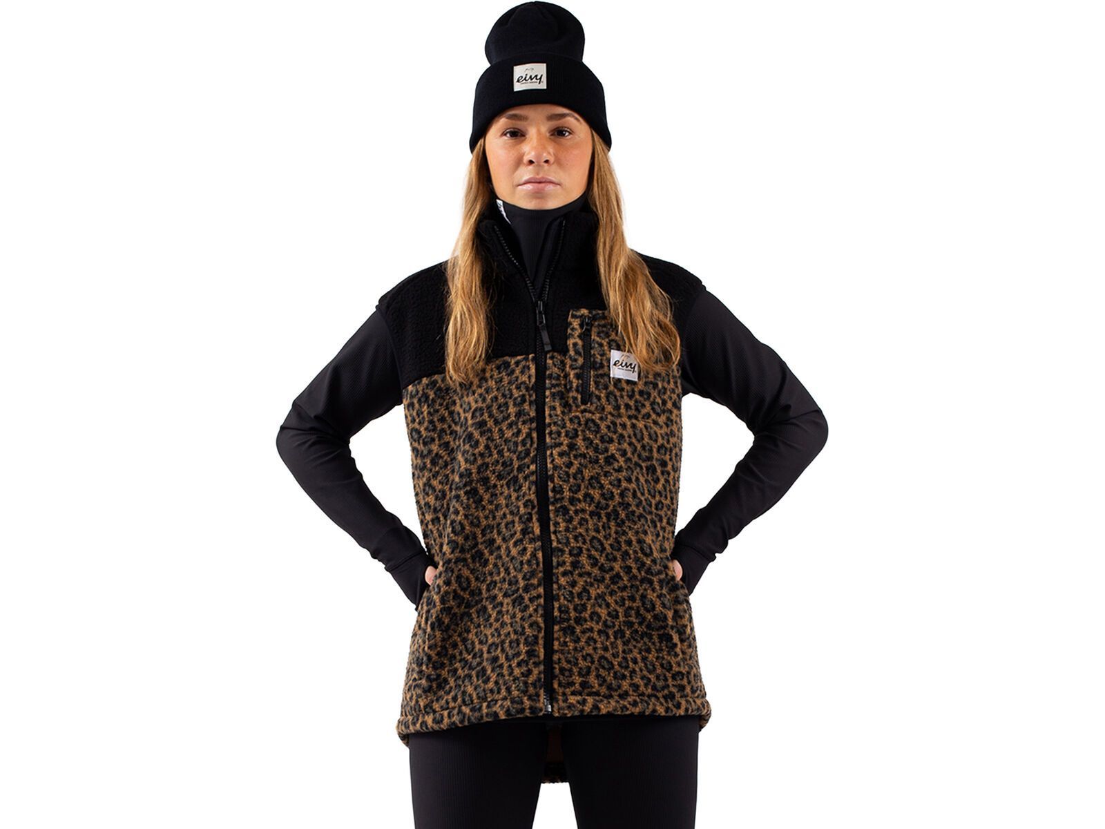 Eivy Lumberjackie Sherpa Vest, leopard | Bild 2