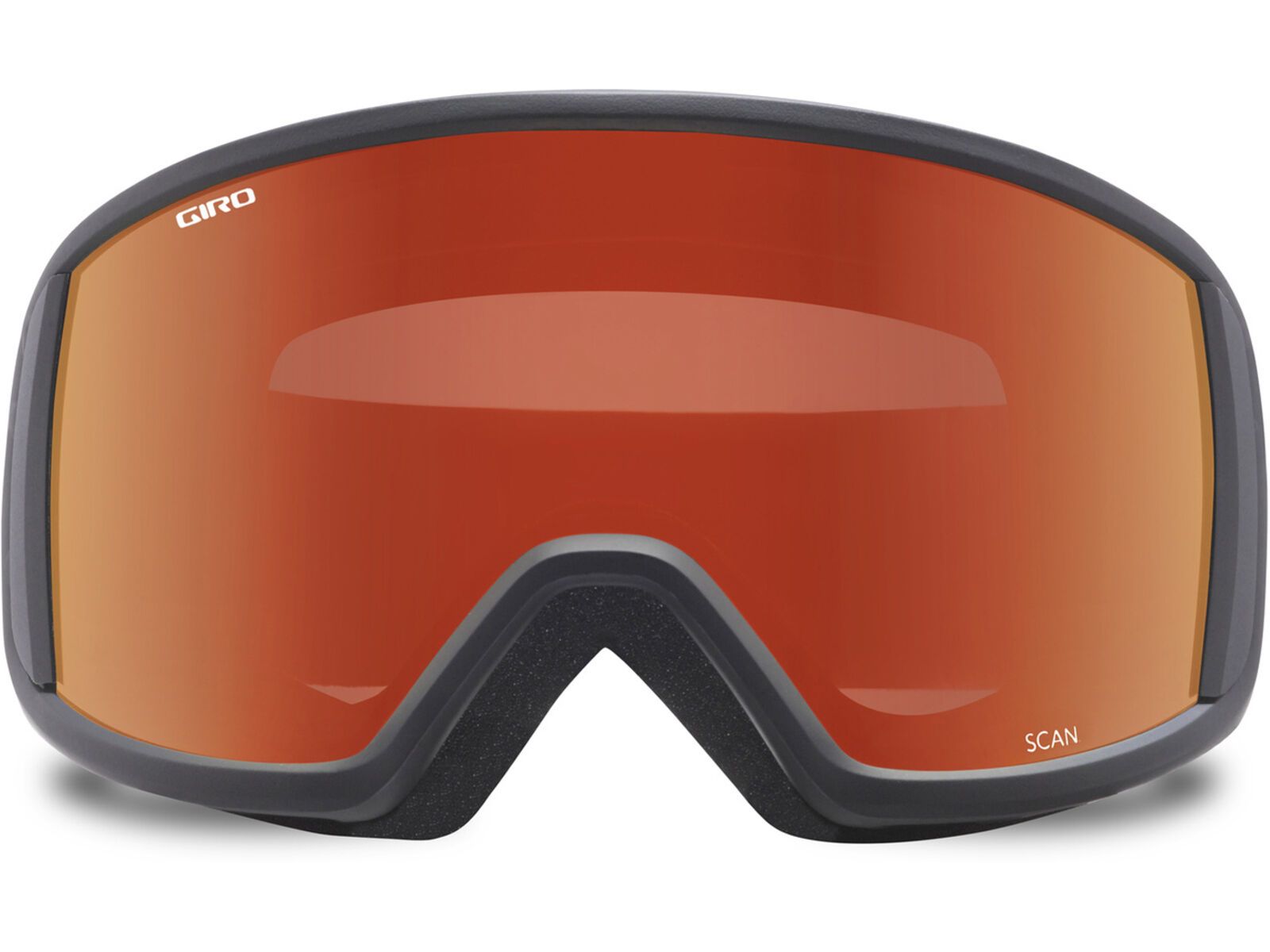 Giro Scan, black wordmark/Lens: amber scarlet | Bild 2