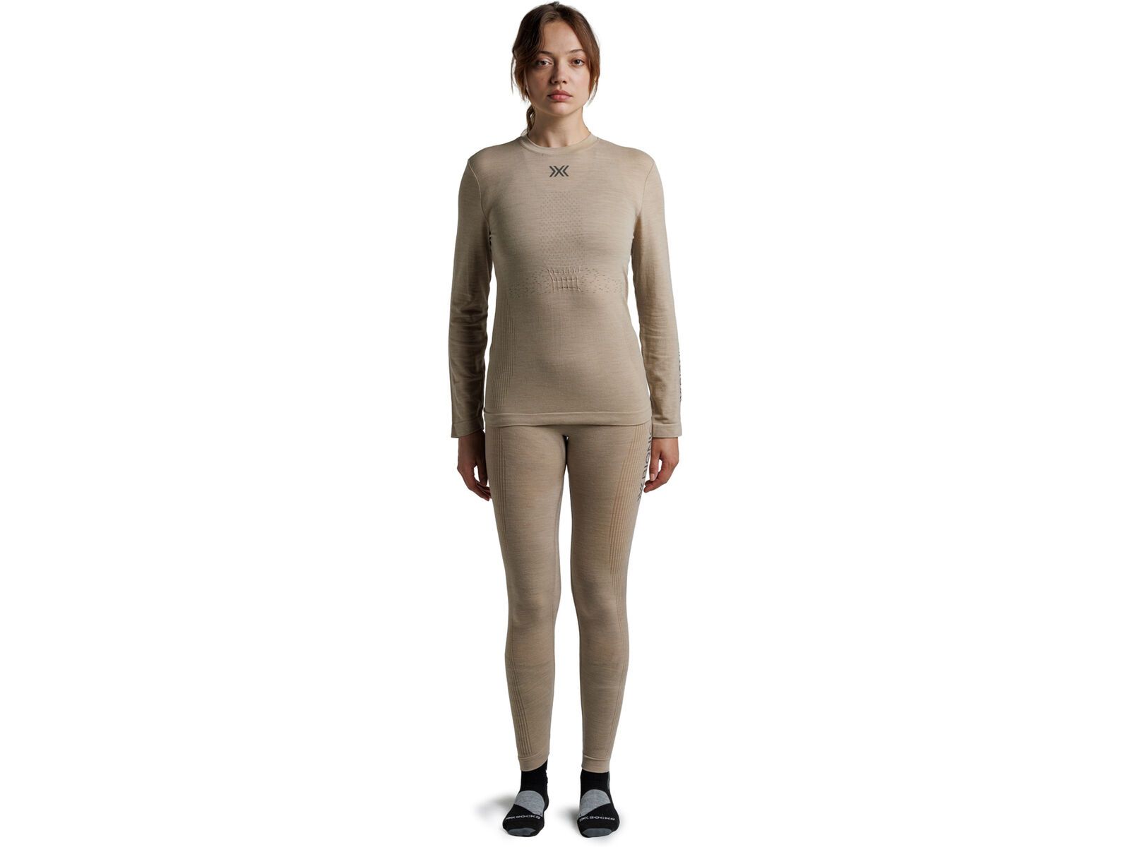 X-Bionic Mightywool Shirt LS Wmn, sand | Bild 5