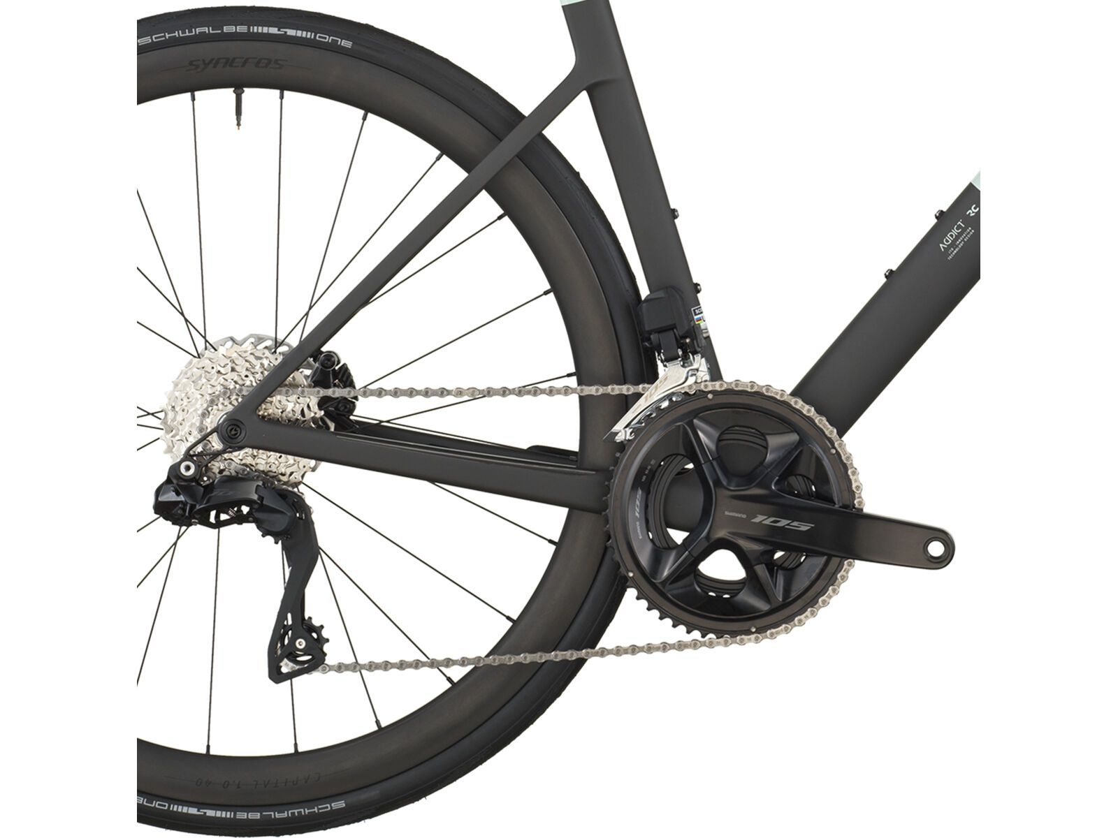 Scott Addict RC 30, frozen green/carbon black | Bild 4