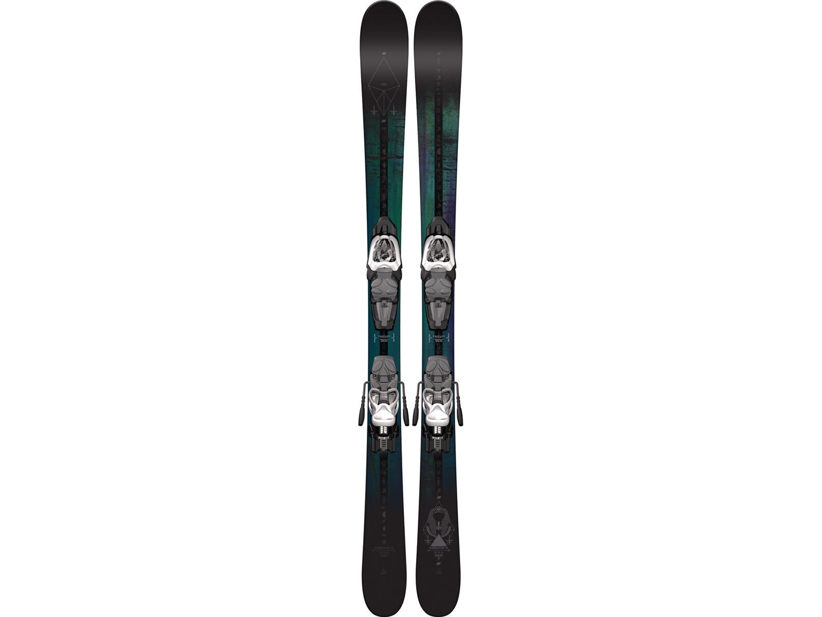 K2 Shreditor 75 JR + Fastrak2 4.5, 85 mm 2016 - Freeski | Bild 1