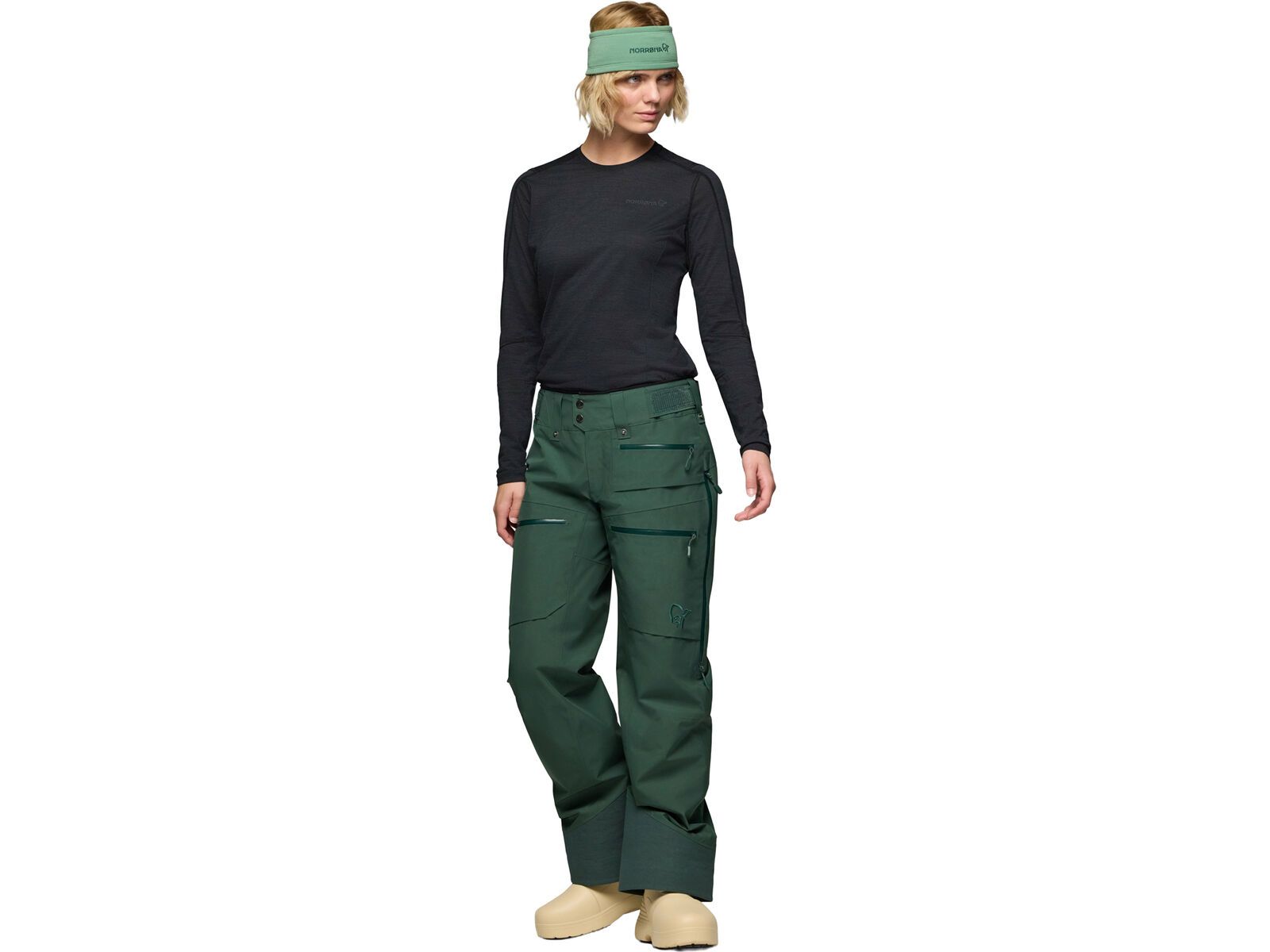 Norrona lofoten Gore-Tex Insulated Pants W's, jungle green | Bild 6