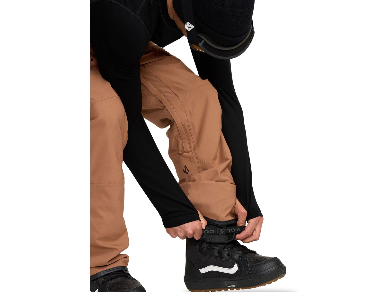 Volcom Roan Bib Overall, terra brown | Bild 7