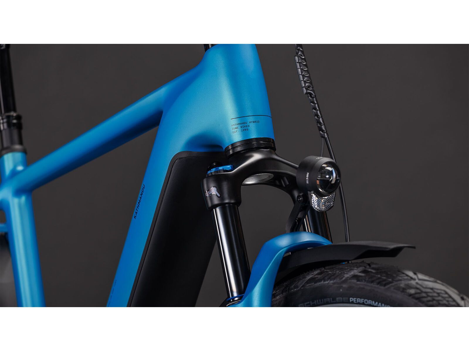 Cube Kathmandu Hybrid Comfort Pro 800, azure´n´black | Bild 7