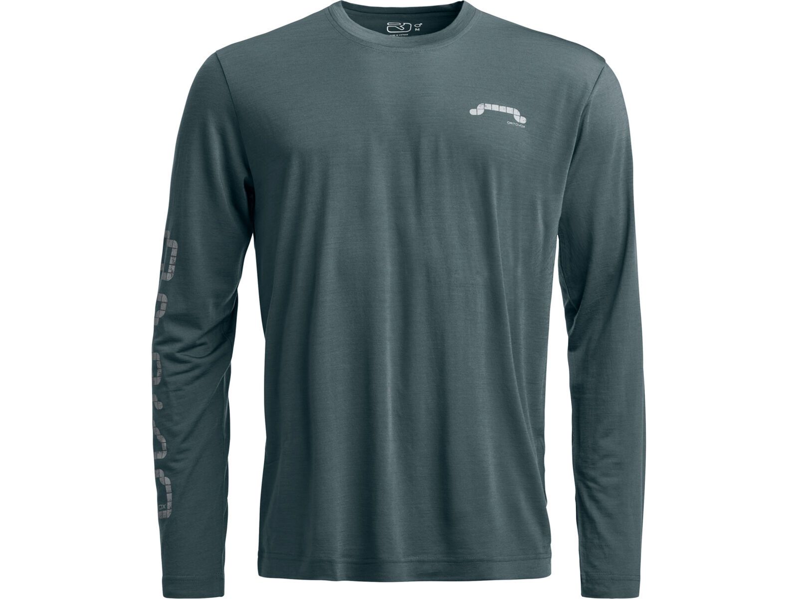 Ortovox 150 Merino Cool Pillow LS M, dark arctic grey | Bild 1
