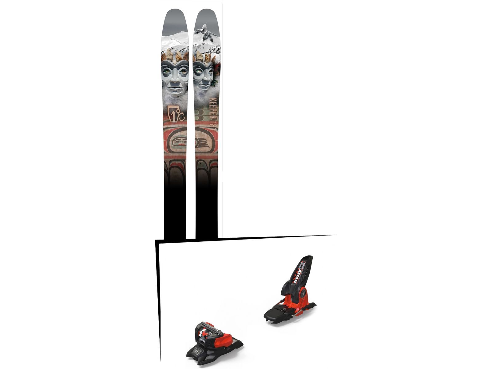 Set: Icelantic Keeper 2016 + Marker Jester 18 Pro ID (2319332) | Bild 1