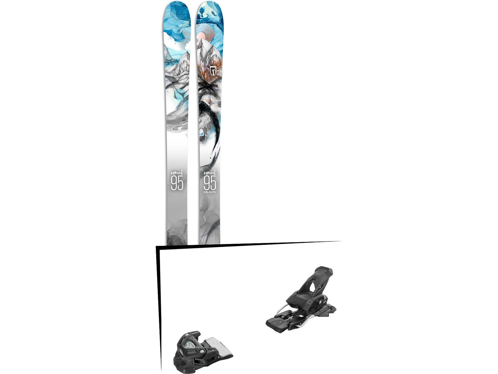 Set: Icelantic Nomad 95 2017 + Tyrolia Attack 13 (1715215) | Bild 1