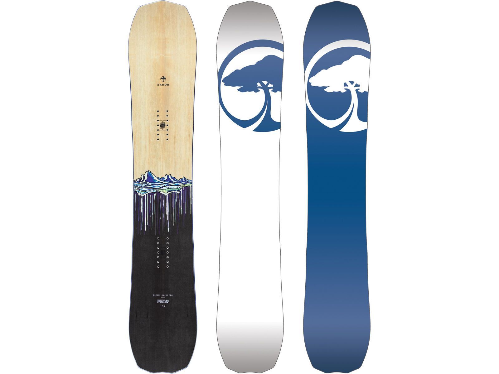 Set: Arbor Iguchi Pro Rocker 2017 + Flow Fuse Hybrid (1513151S) | Bild 2