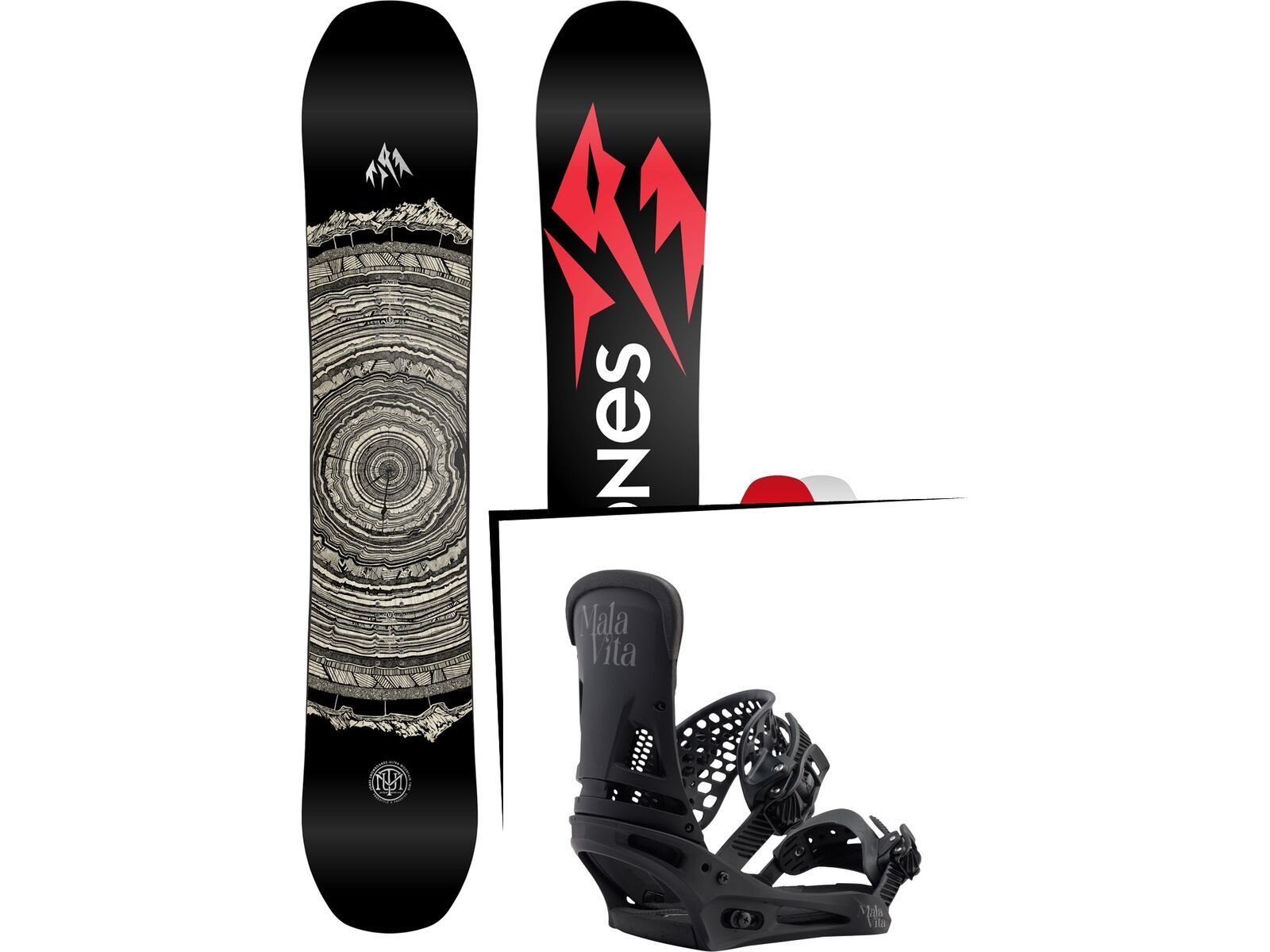 Set: Jones Ultra Mountain Twin 2017 + Burton Malavita (1712843S) | Bild 1