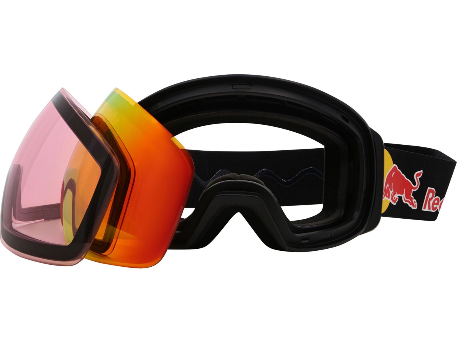 Red Bull Spect Eyewear Jon, Orange-Red Mirror / black | Bild 6