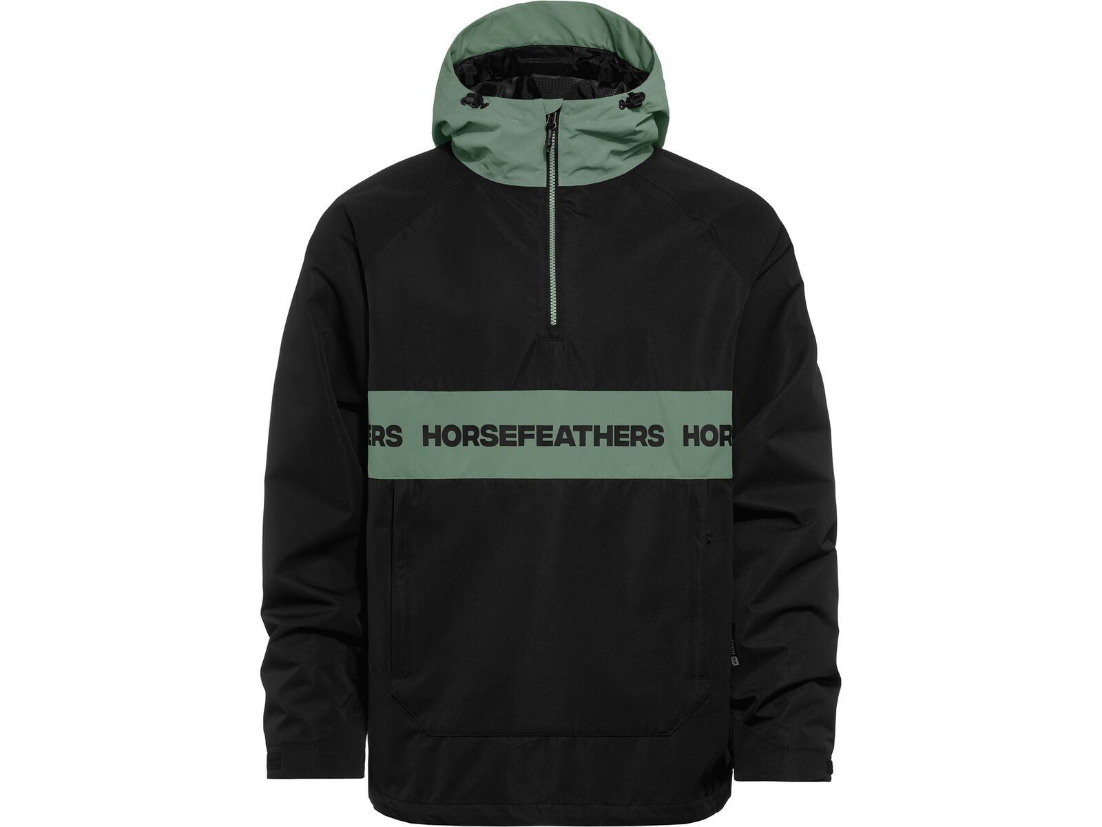 Horsefeathers Gordie Jacket, black/iceberg green | Bild 1