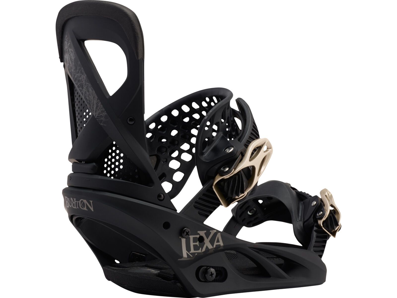 Set: Ride Hellcat 2017 + Burton Lexa 2017, black gold - Snowboardset | Bild 3