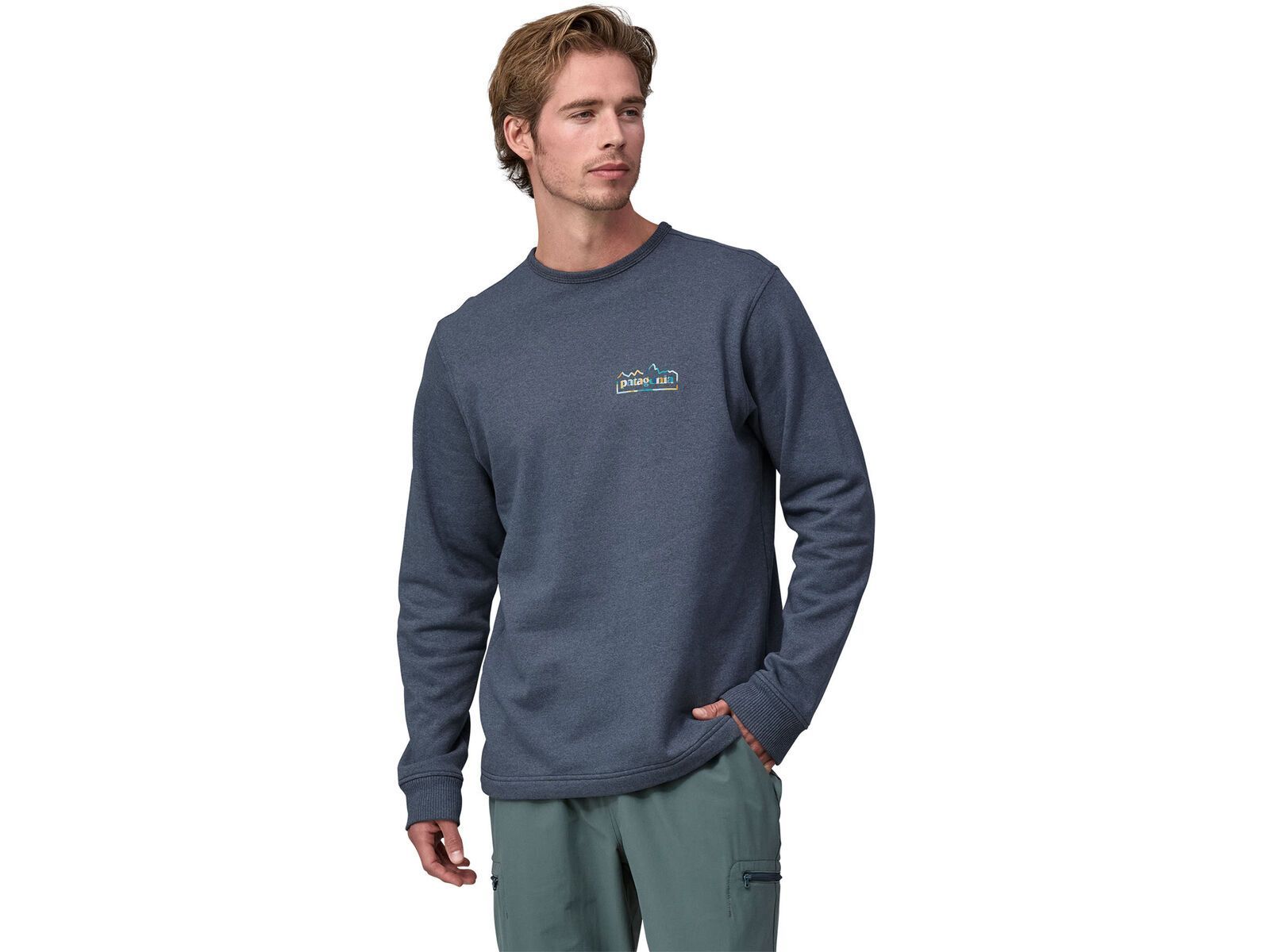Patagonia Men's Lightweight Unity Fitz Wildrise Crewneck, new navy | Bild 2