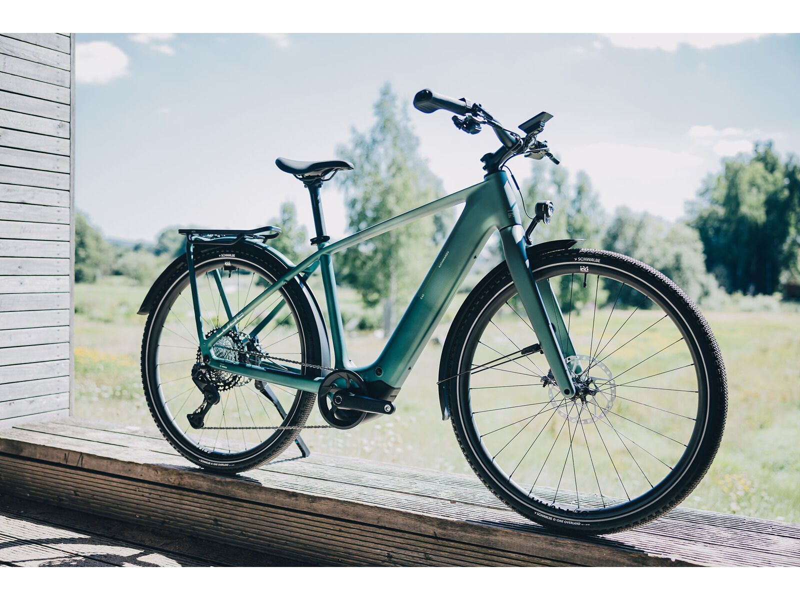 Cube Kathmandu Hybrid C:62 SLT 400X, seafoam´n´chrome | Bild 13