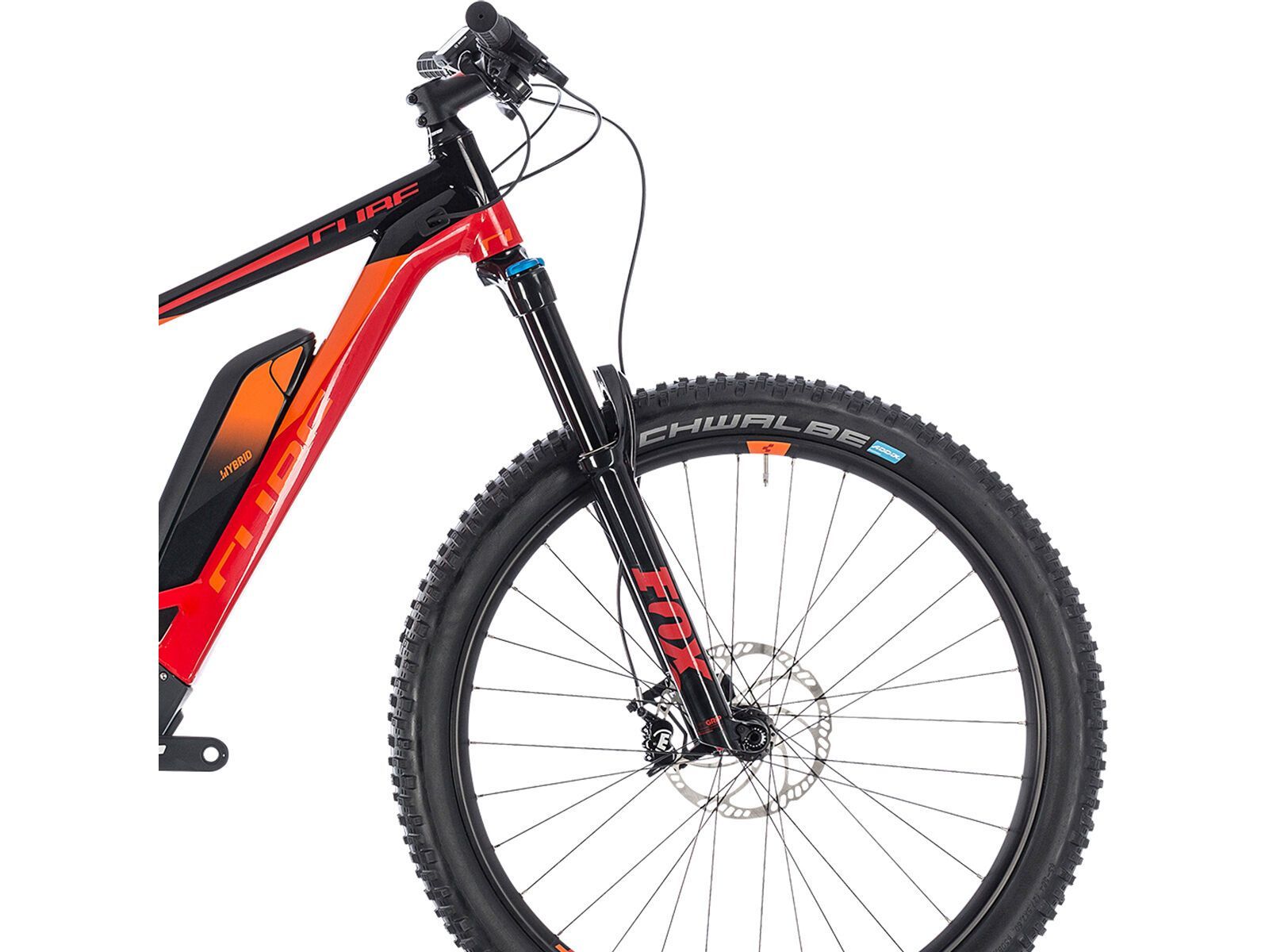 Cube Stereo Hybrid 140 Race 500 27.5, red´n´orange | Bild 7