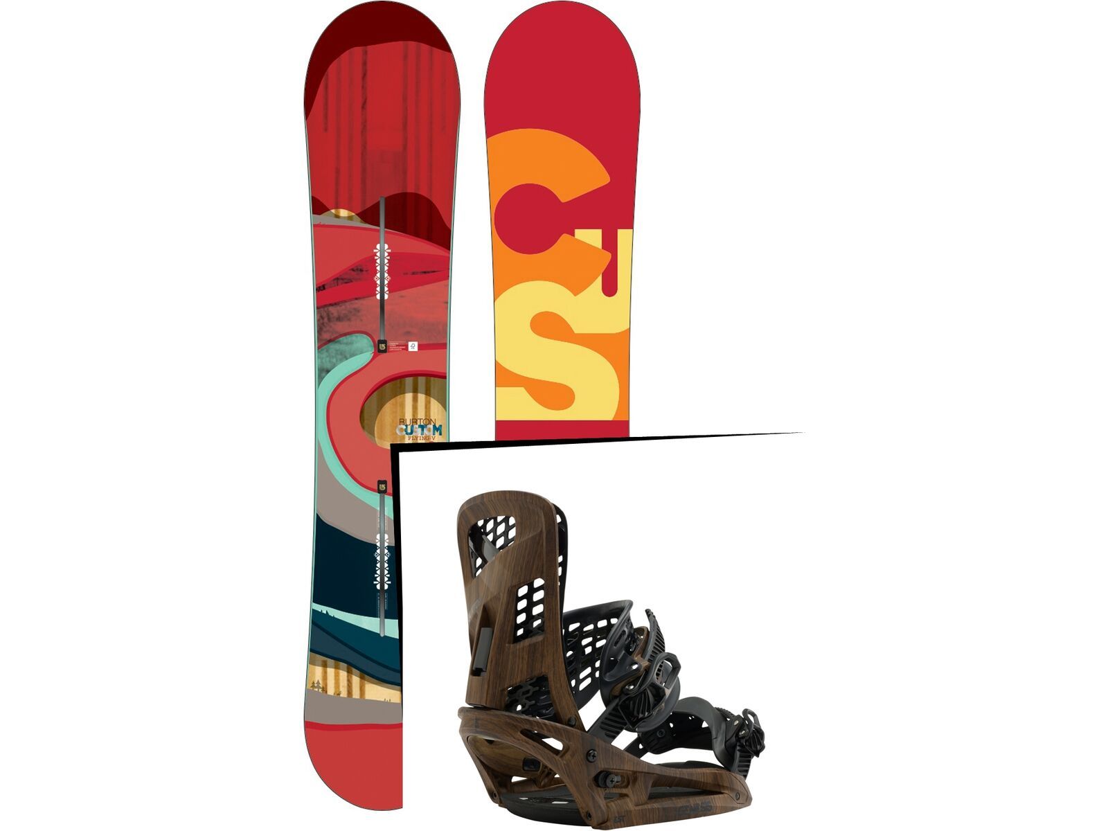 Burton Set: Custom Flying V 2016 + Burton Genesis EST | Bild 1