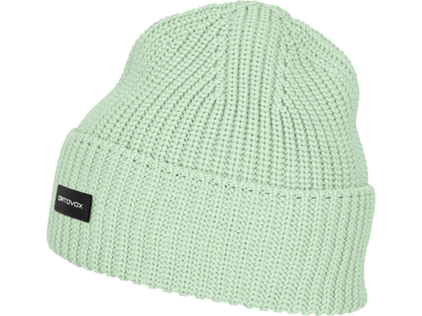 Ortovox Cozy Rib Beanie, green acid | Bild 1