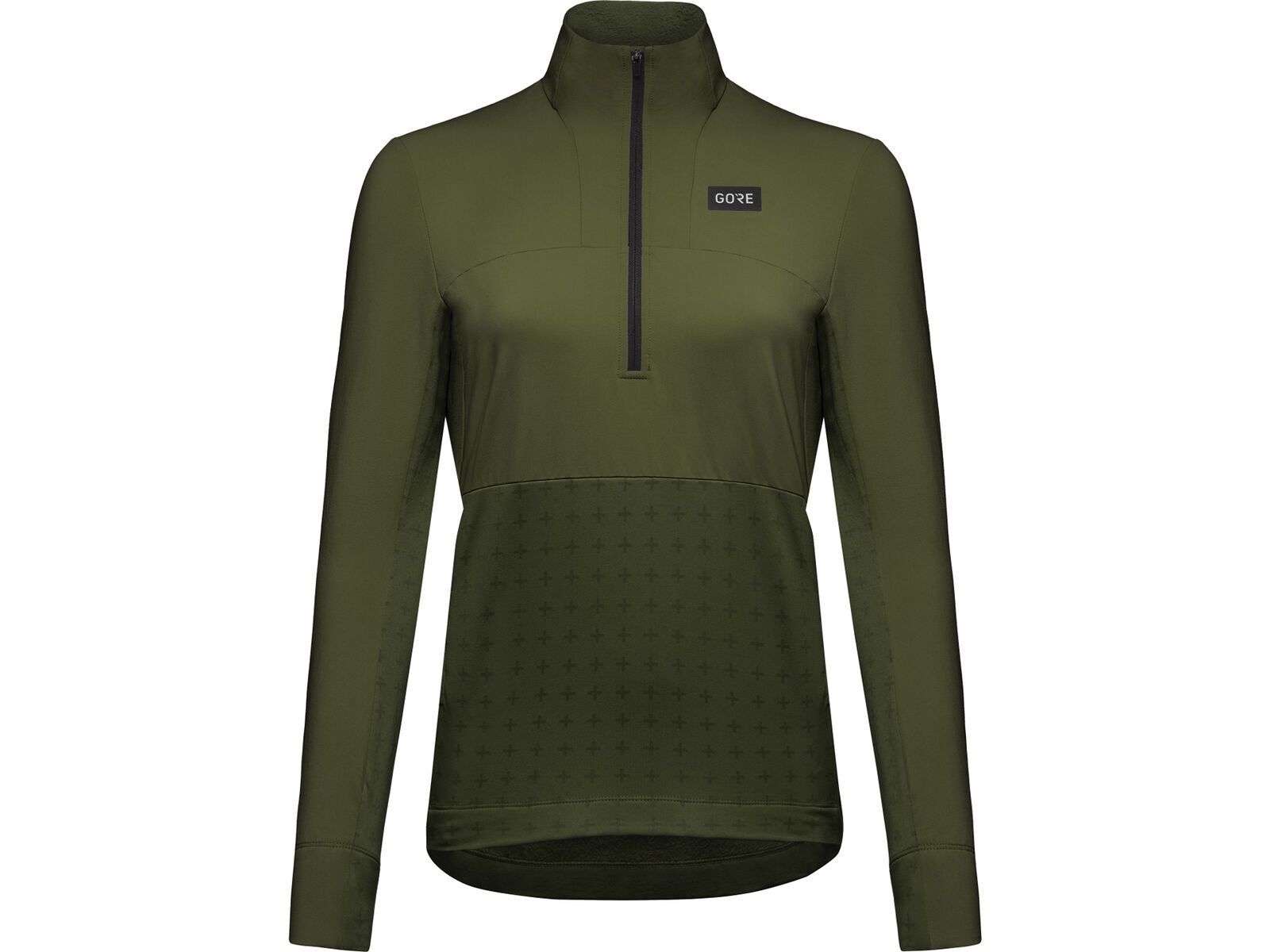 GOREWEAR TrailKPR Hybrid 1/2-Zip Damen, utility green | Bild 1