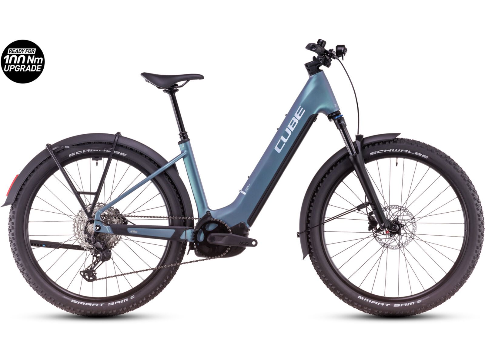 Cube Reaction Hybrid Pro 800 Allroad Easy Entry, smaragdgrey´n´prism | Bild 1