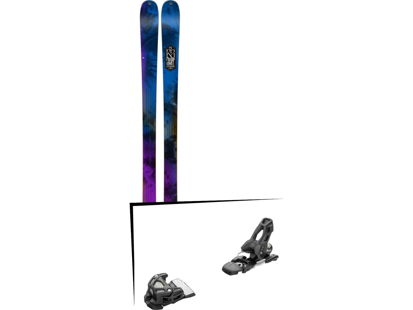 Set: K2 Sight 2016 + Tyrolia Attack 11 90 mm, solid black - Skiset | Bild 1