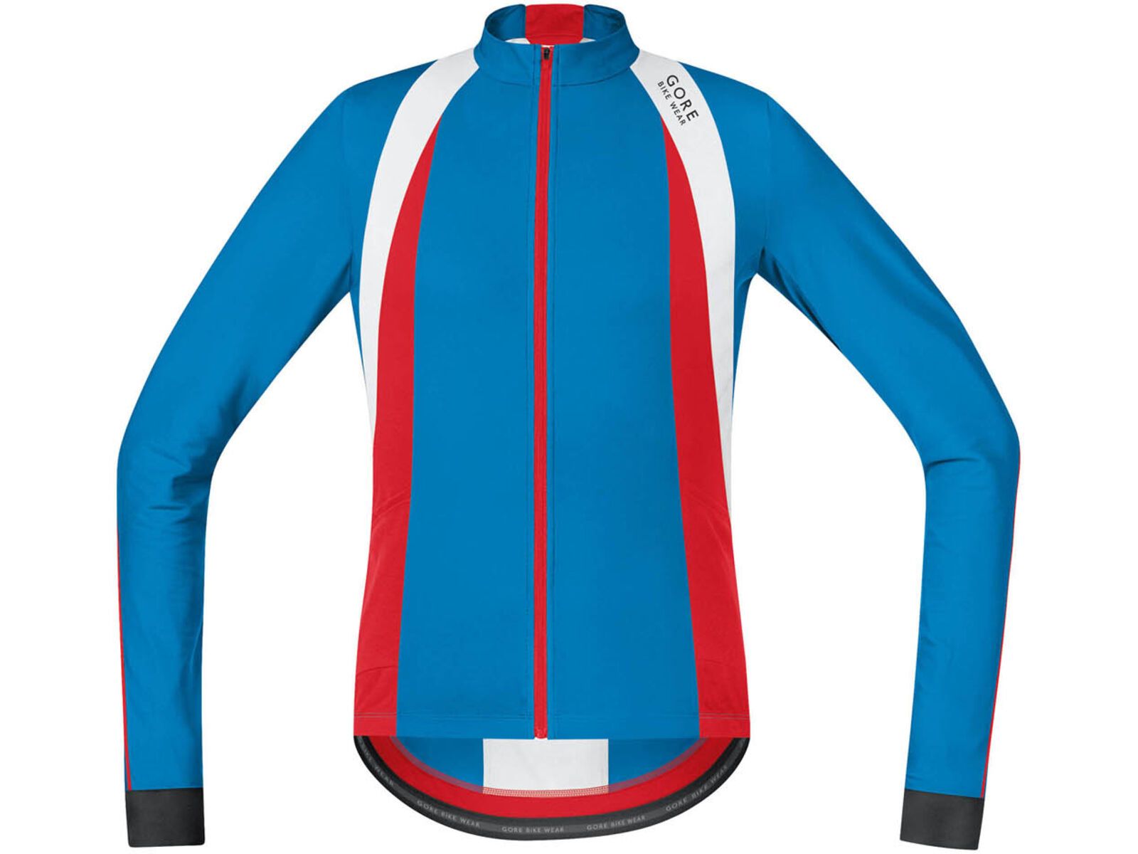 Gore Bike Wear Oxygen Trikot lang, splash blue/red | Bild 1