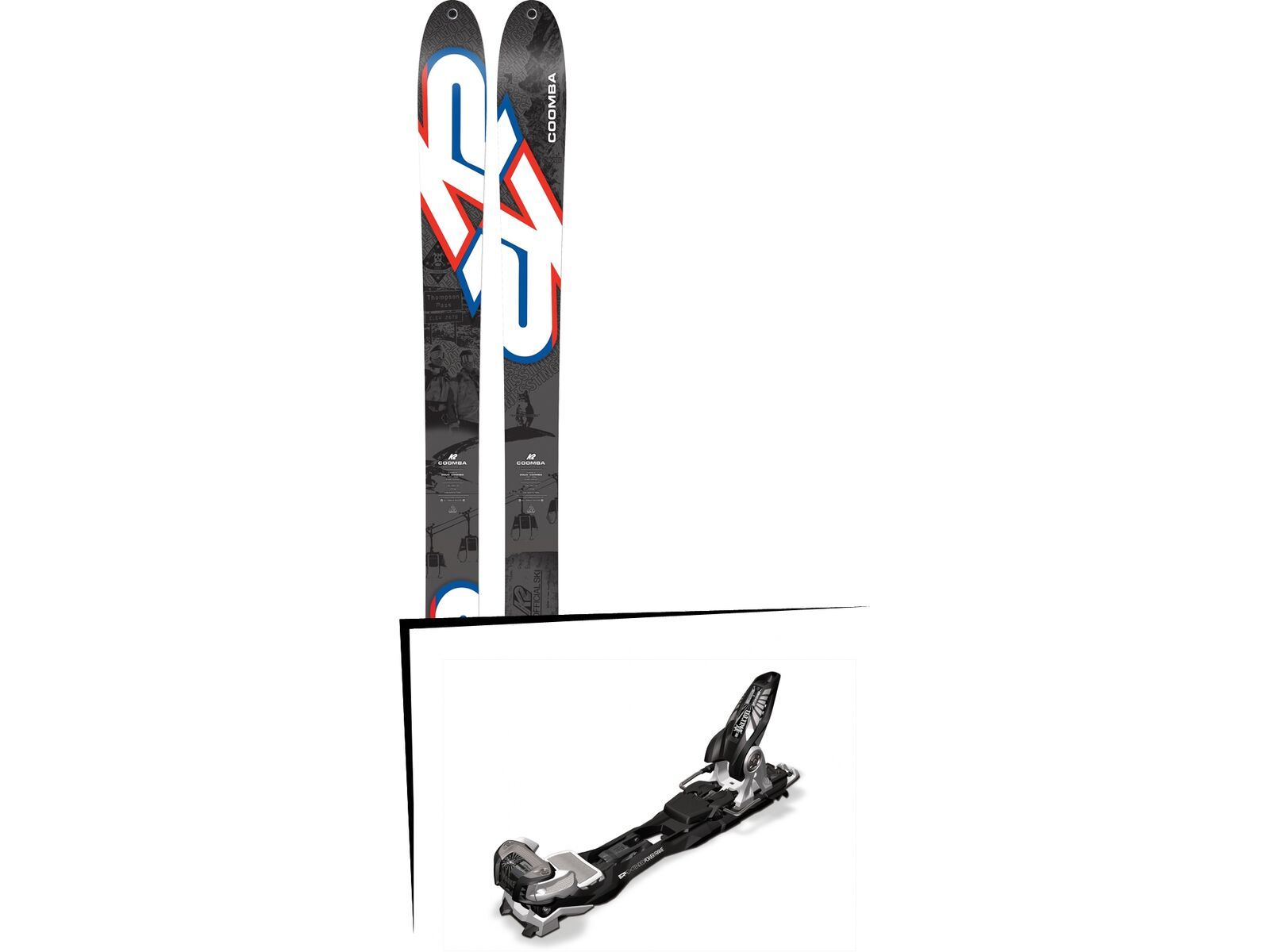 Set: K2 SKI Coomback 104 2017 + Marker Baron EPF 13 (1458318S) | Bild 1