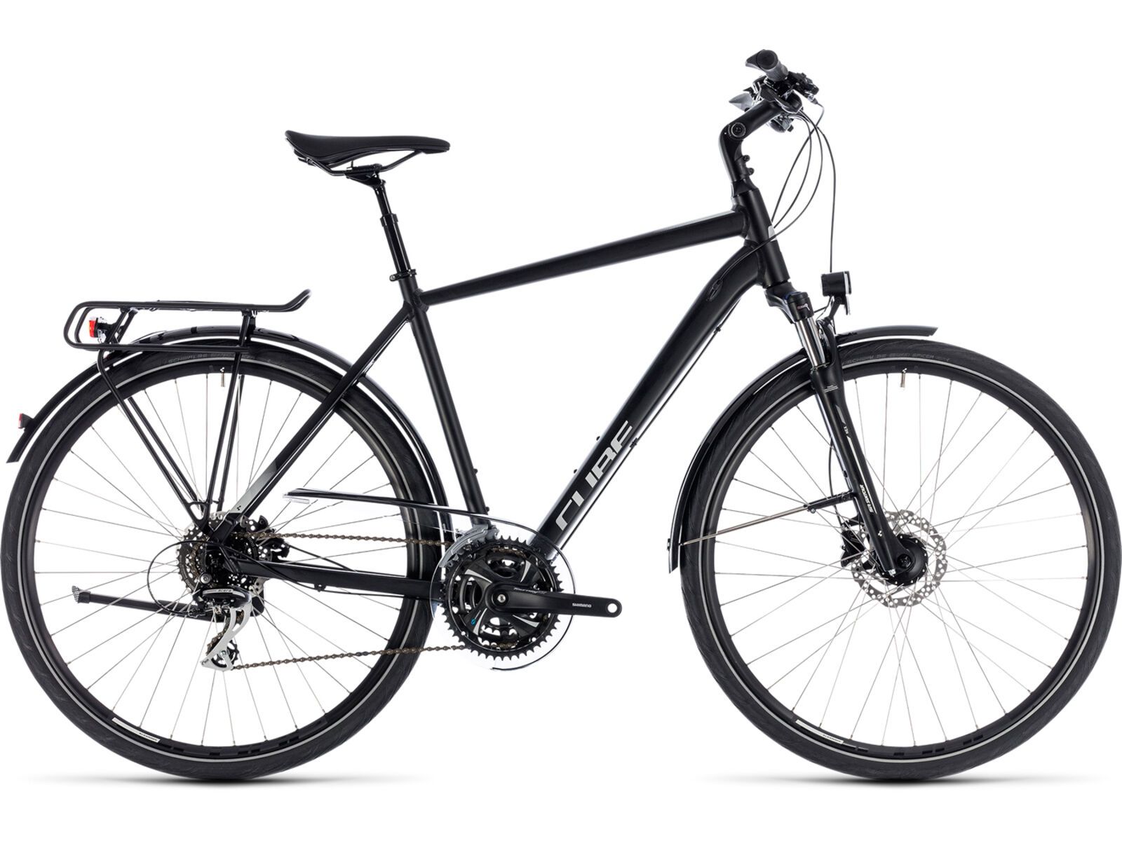 Cube *** 2. Wahl *** Touring ONE 2018  | Größe 58 cm, black´n´grey - Trekkingrad | Bild 1