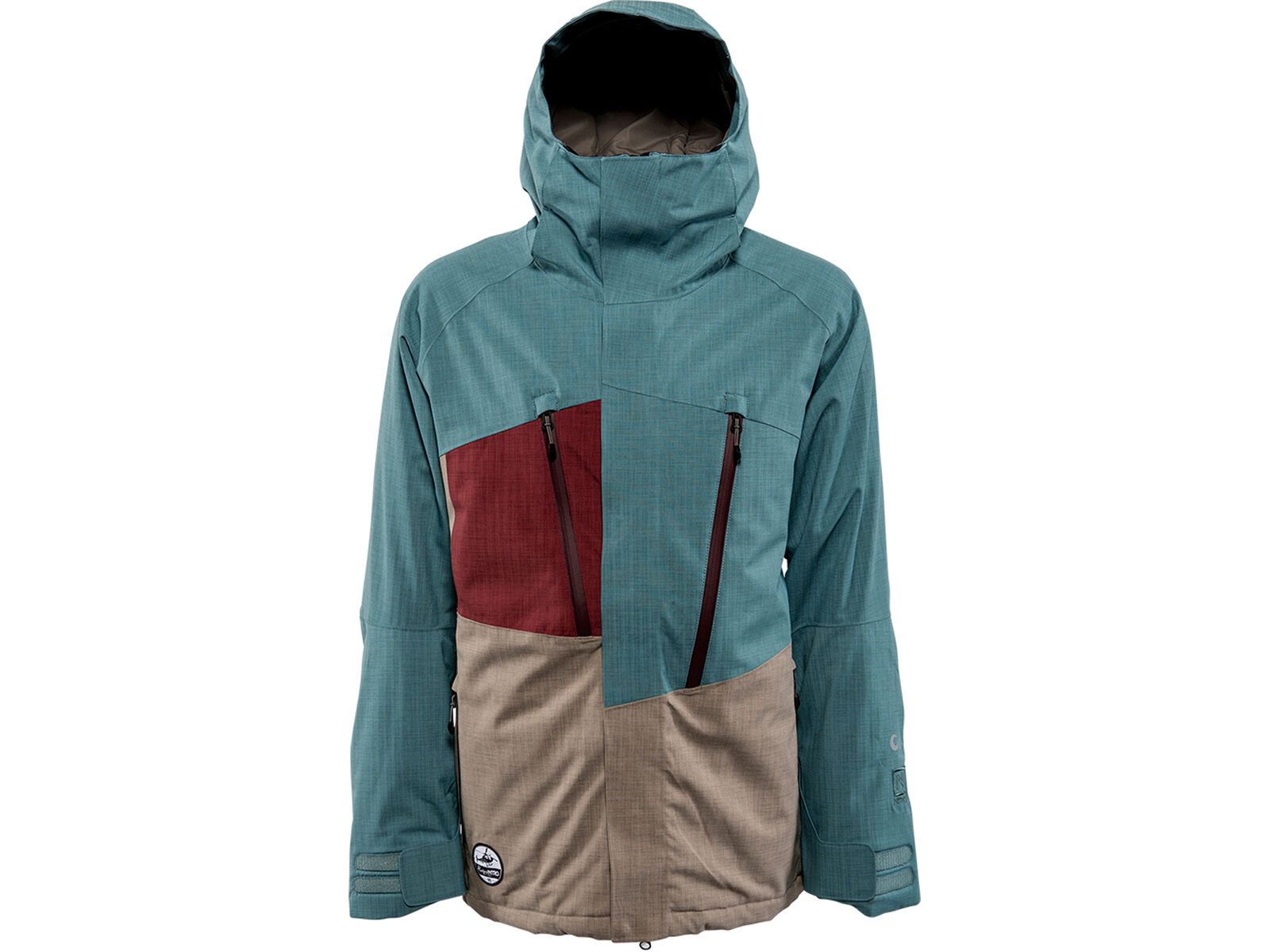 Nitro Rainier Jacket, Storm/Khaki/Blood Red | Bild 1