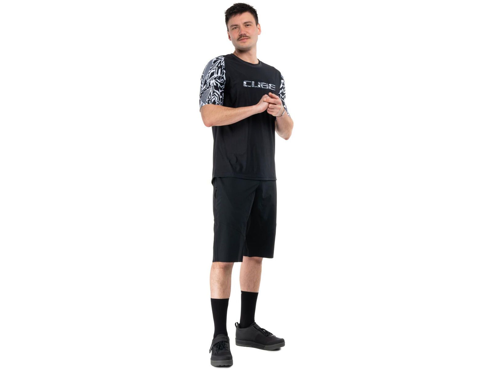 Cube MTB Trikot Razzle Dazzle kurzarm, black´n´white | Bild 7