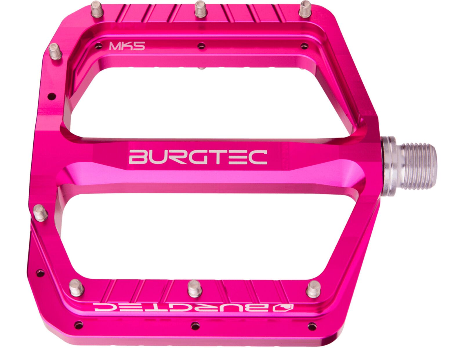 Burgtec Penthouse Flat MK5 Pedals, toxic barbie pink | Bild 1