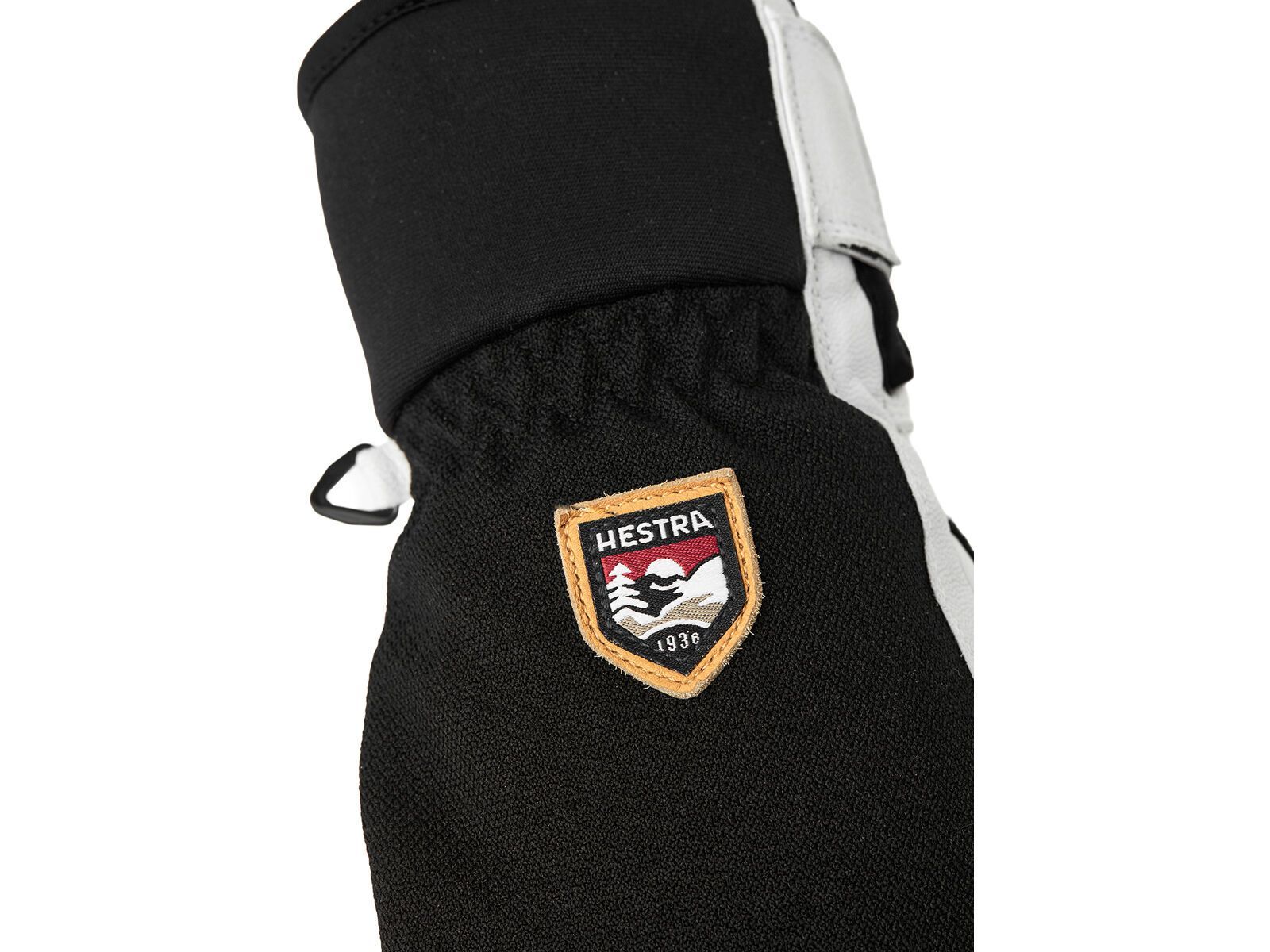 Hestra Army Leather Patrol 3 Finger, black | Bild 4