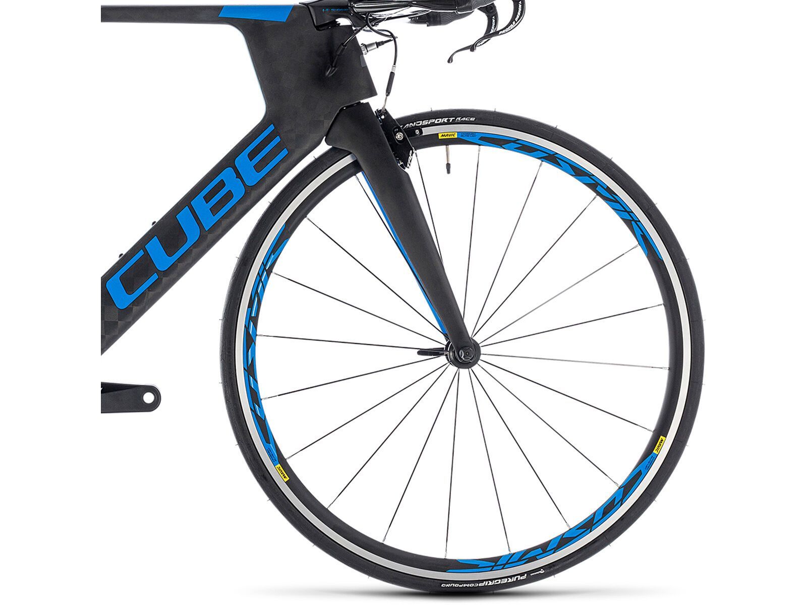 Cube Aerium Race, carbon`n`blue | Bild 2