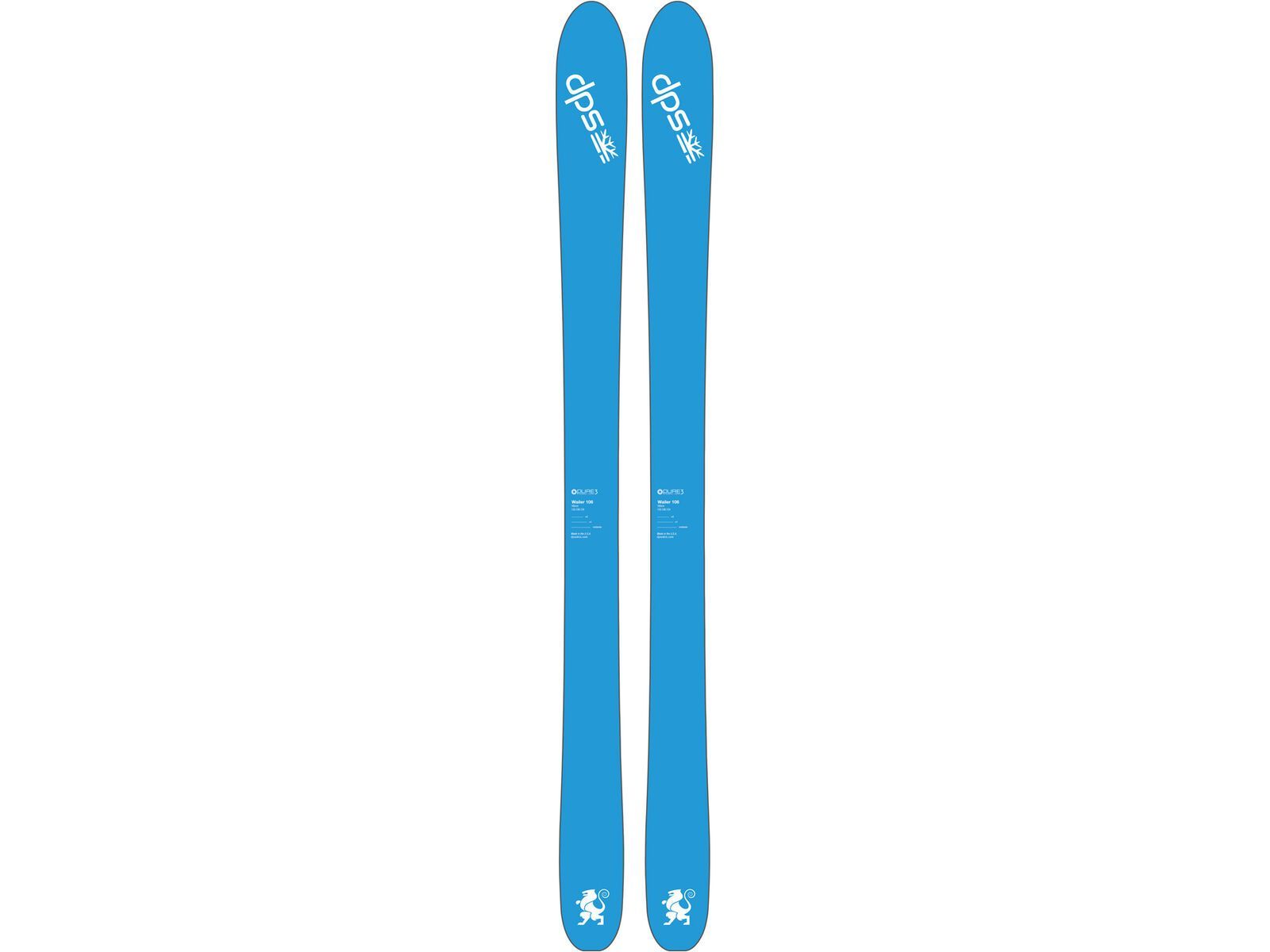 Set: DPS Skis Wailer 106 2017 + Marker Jester 18 Pro ID (2319332) | Bild 2