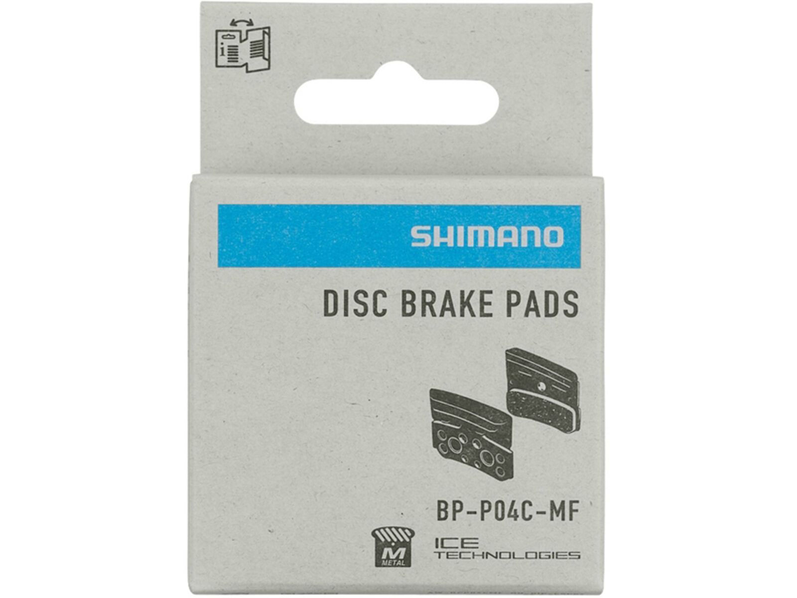 Shimano P04C-MF Metall Scheibenbremsbelag | Bild 2