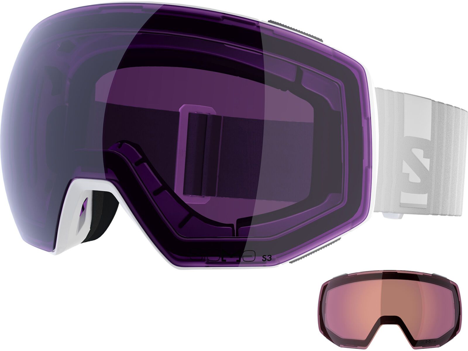 Salomon Radium Prime + WS, Sigma Sky Blue / white | Bild 1