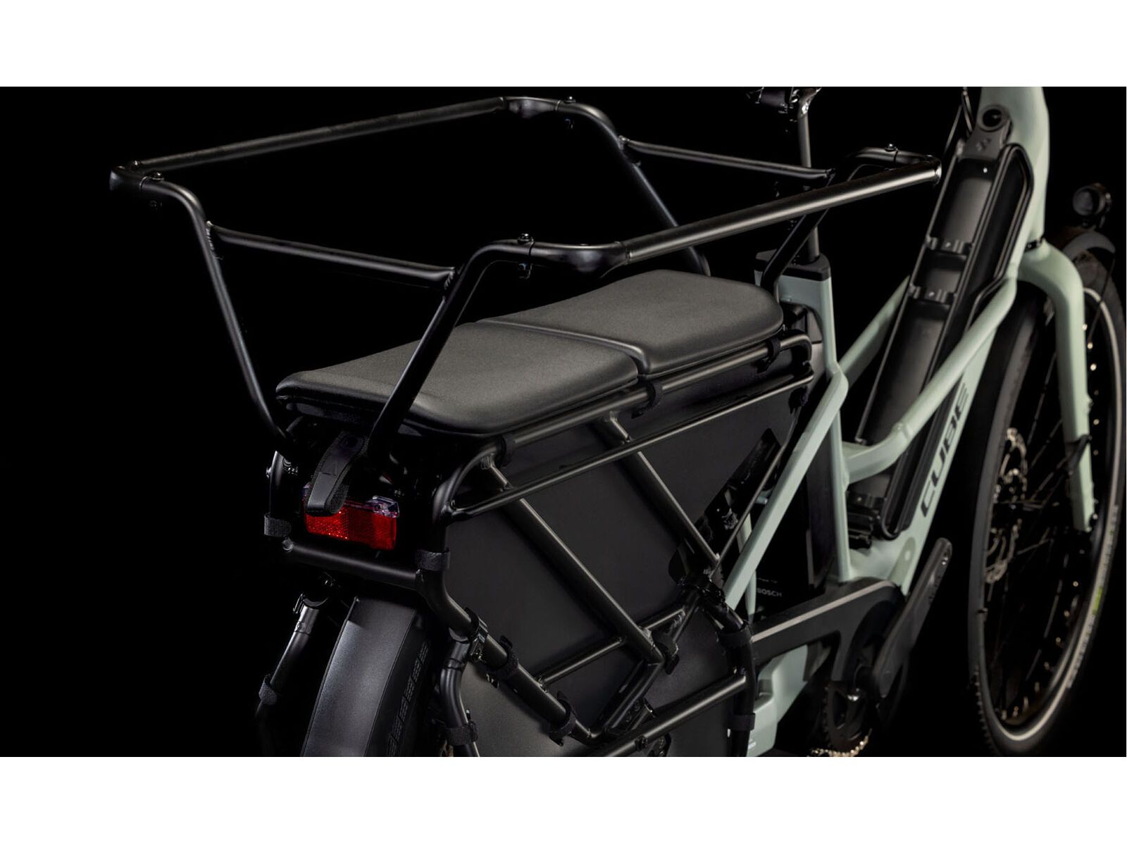 Cube Longtail Sport Hybrid Family 725, swampgrey´n´reflex | Bild 6